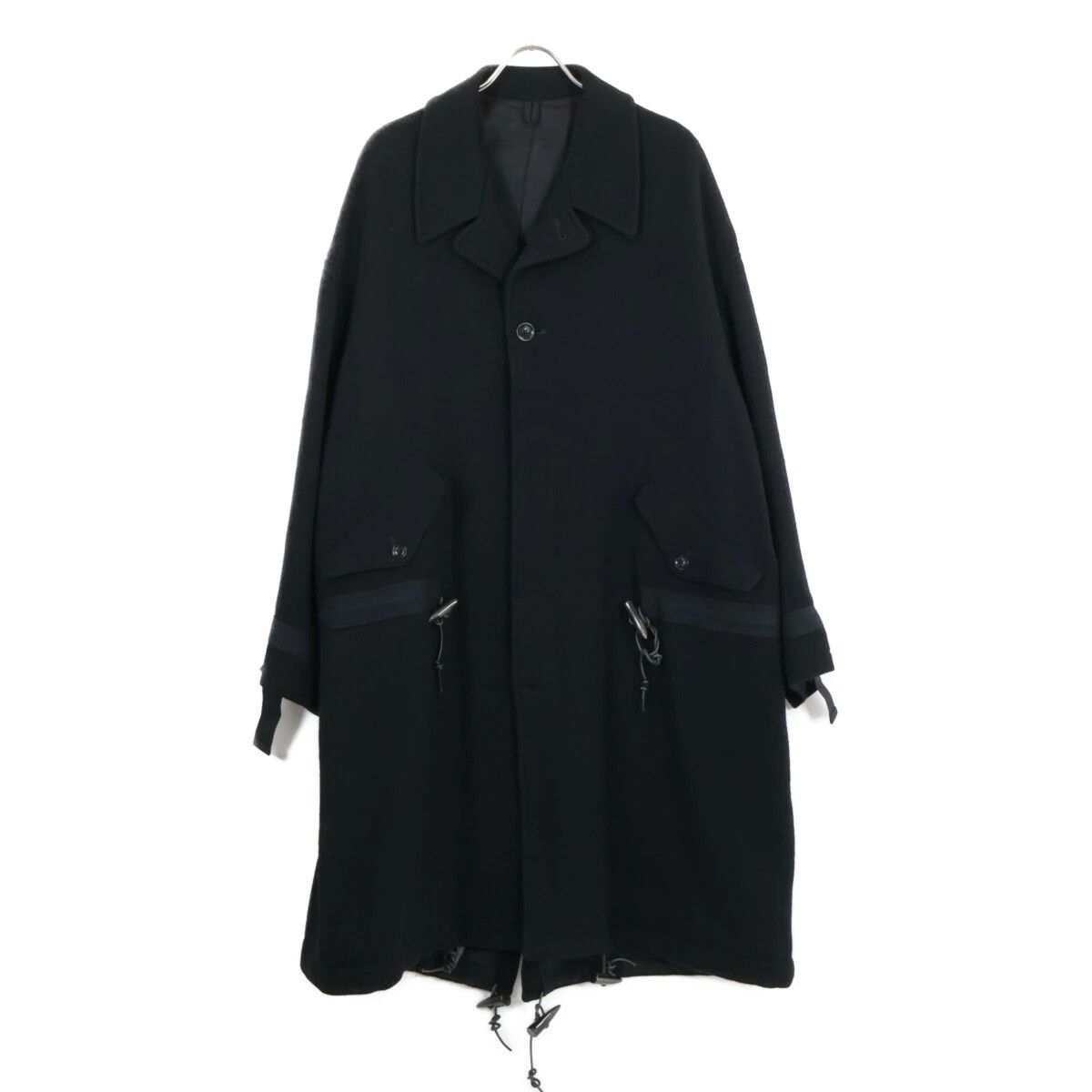 Yohji Yamamoto Yohji Yamamoto pour homme 17AW HK-C06-102 Mod Coat Size US S / EU 44-46 / 1 - 1 Thumbnail