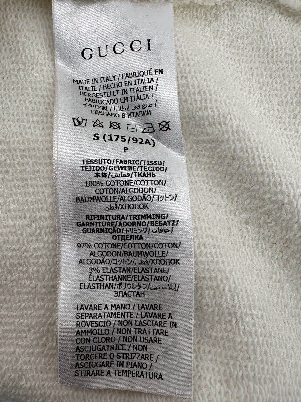 Gucci New Gucci Hoodie Sweatshirt Size-S Size US S / EU 44-46 / 1 - 10 Thumbnail