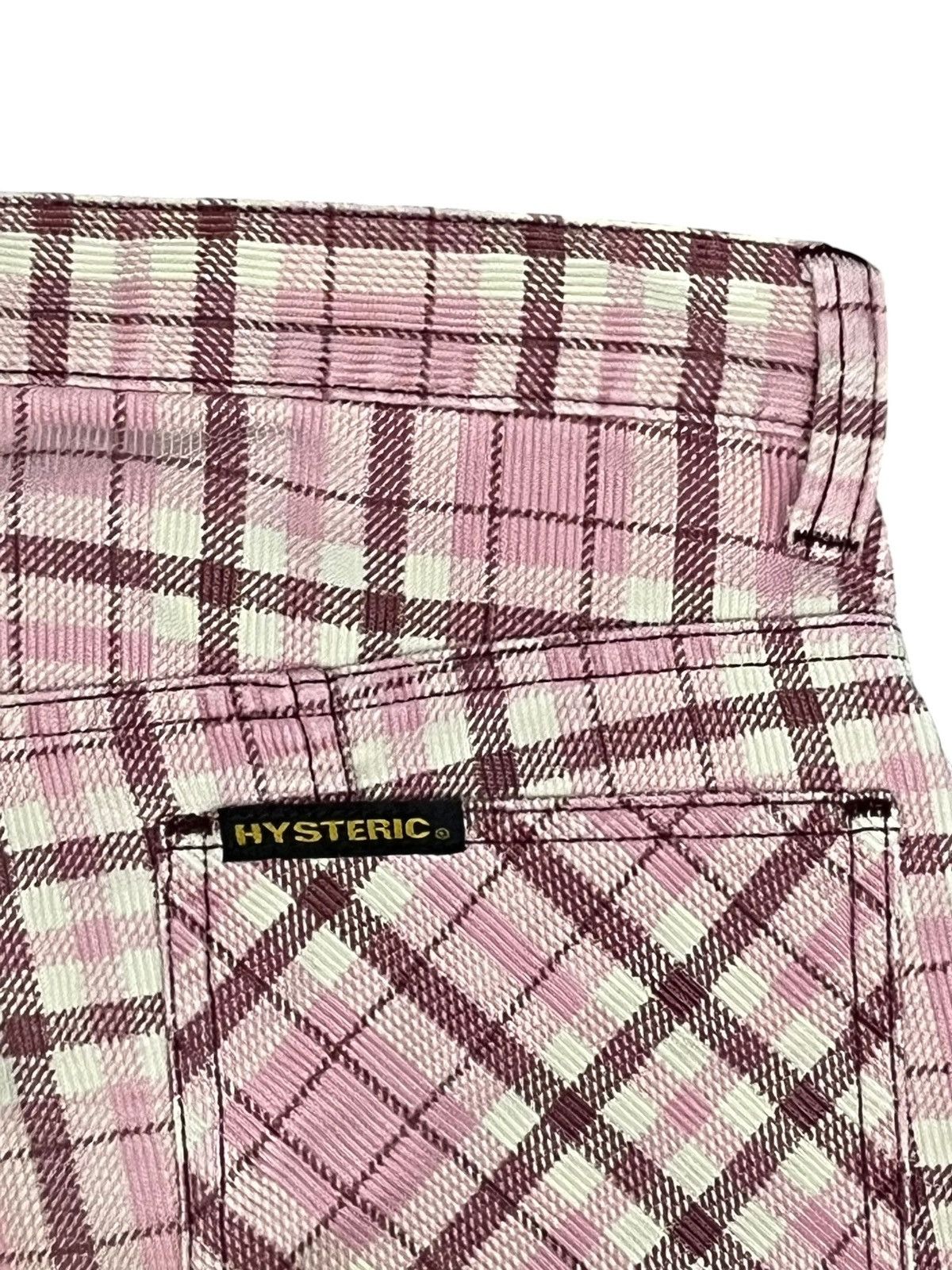 Hysteric Glamour Vintage Hysteric Glamour Pink Check Bush Pocket Shorts Size 28" / US 6 / IT 42 - 7 Thumbnail