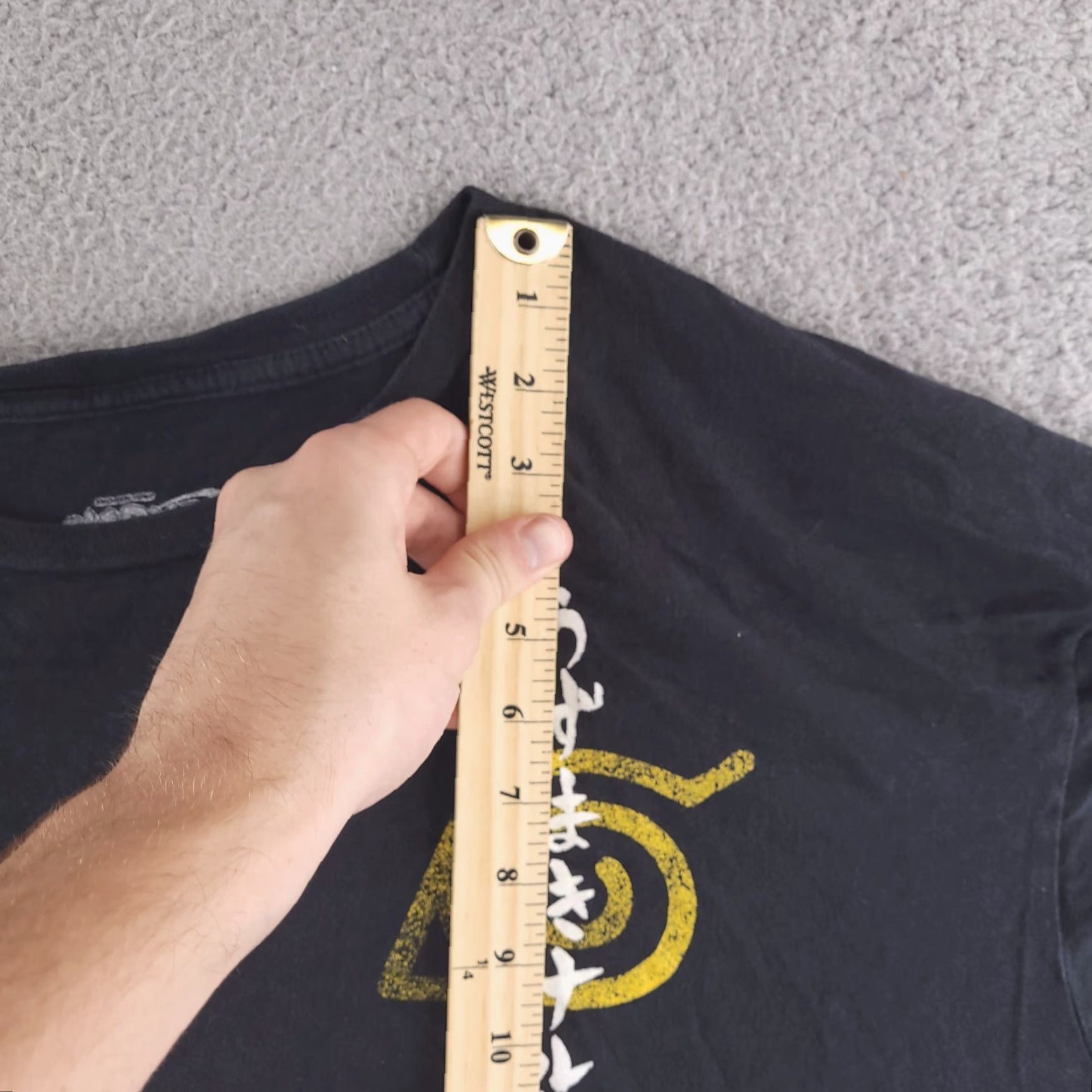 Ripple Junction Ripple Junction Mens Shirt 3XL Black Naruto Shippuden Graphic Tee Size US XXL / EU 58 / 5 - 6 Thumbnail