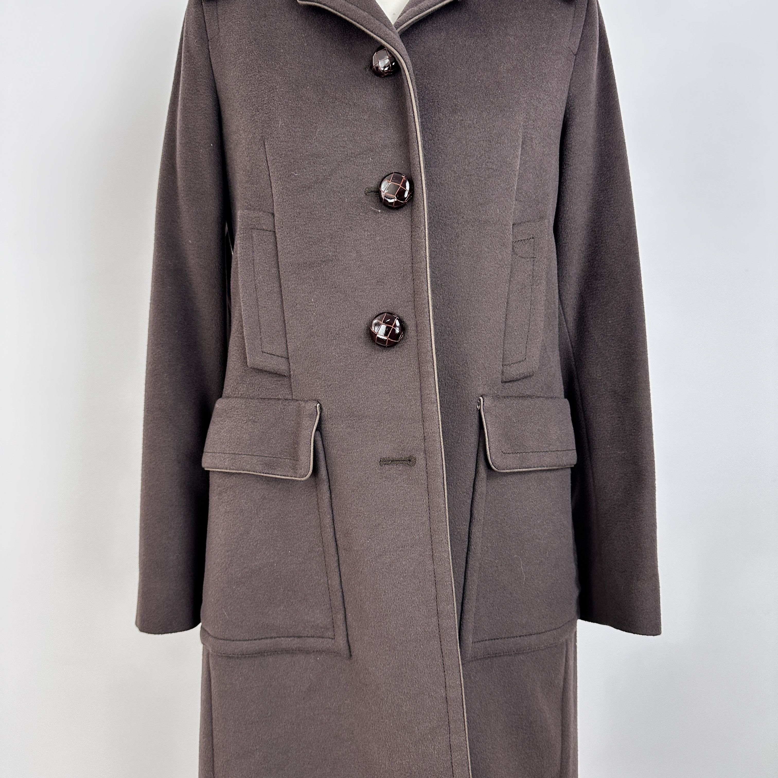 Max Mara Cappotto Max Mara Lana Vergine – 42 IT Size M / US 6-8 / IT 42-44 - 3 Thumbnail