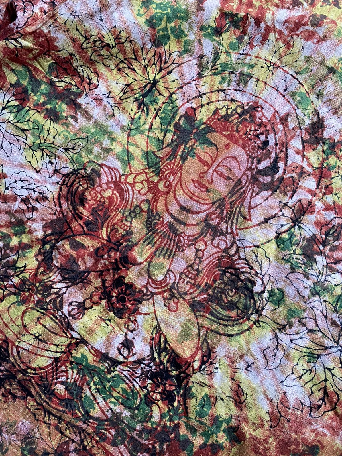 Vivienne Tam 1990s Buddha Printed Shirt Size S / US 4 / IT 40 - 3 Thumbnail