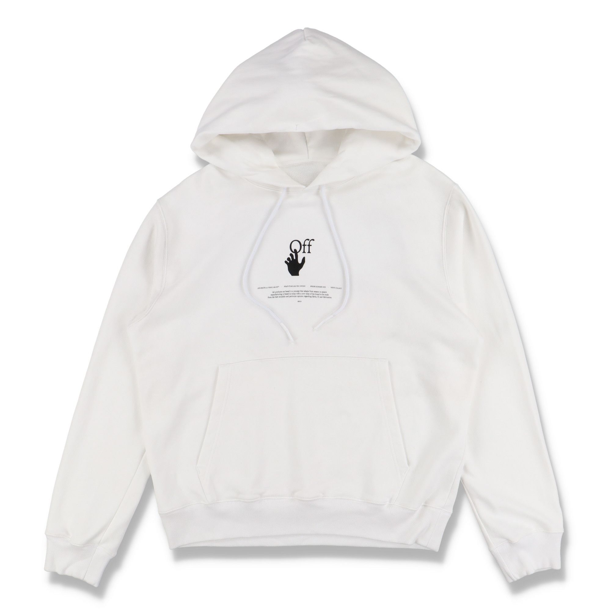 Off-White White Graff Logo Hoodie Size US XXL / EU 58 / 5 - 5 Thumbnail