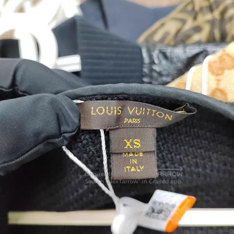 Louis Vuitton Louis Vuitton Black Knit Cutout Coat Size XS / US 0-2 / IT 36-38 - 3 Thumbnail