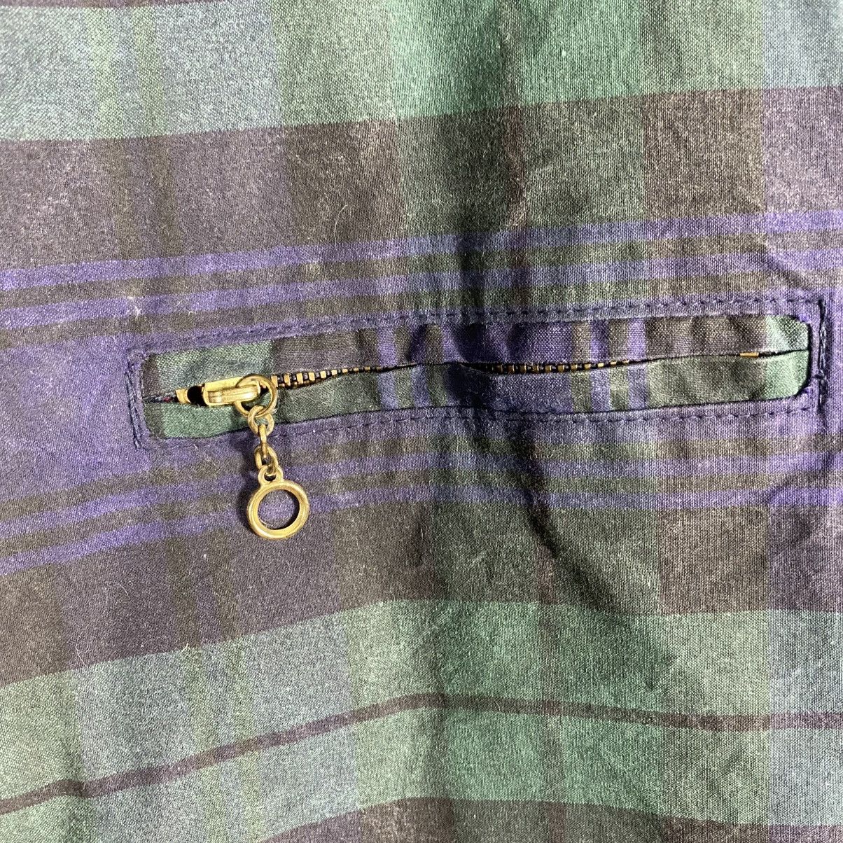 Polo Ralph Lauren × RRL Ralph Lauren × Vintage Vintage 90s Polo Ralph Lauren Oilskin Waxed Plaid Field Size US L / EU 52-54 / 3 - 8 Thumbnail