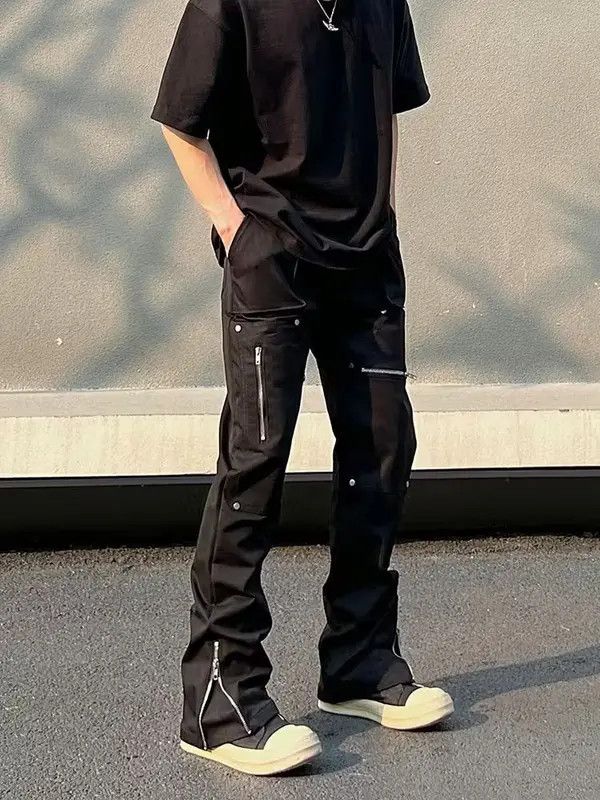 Japanese Brand 21SS Indigo Union Japan Khaki Casual Worker Pants Size US 34 / EU 50 - 3 Thumbnail