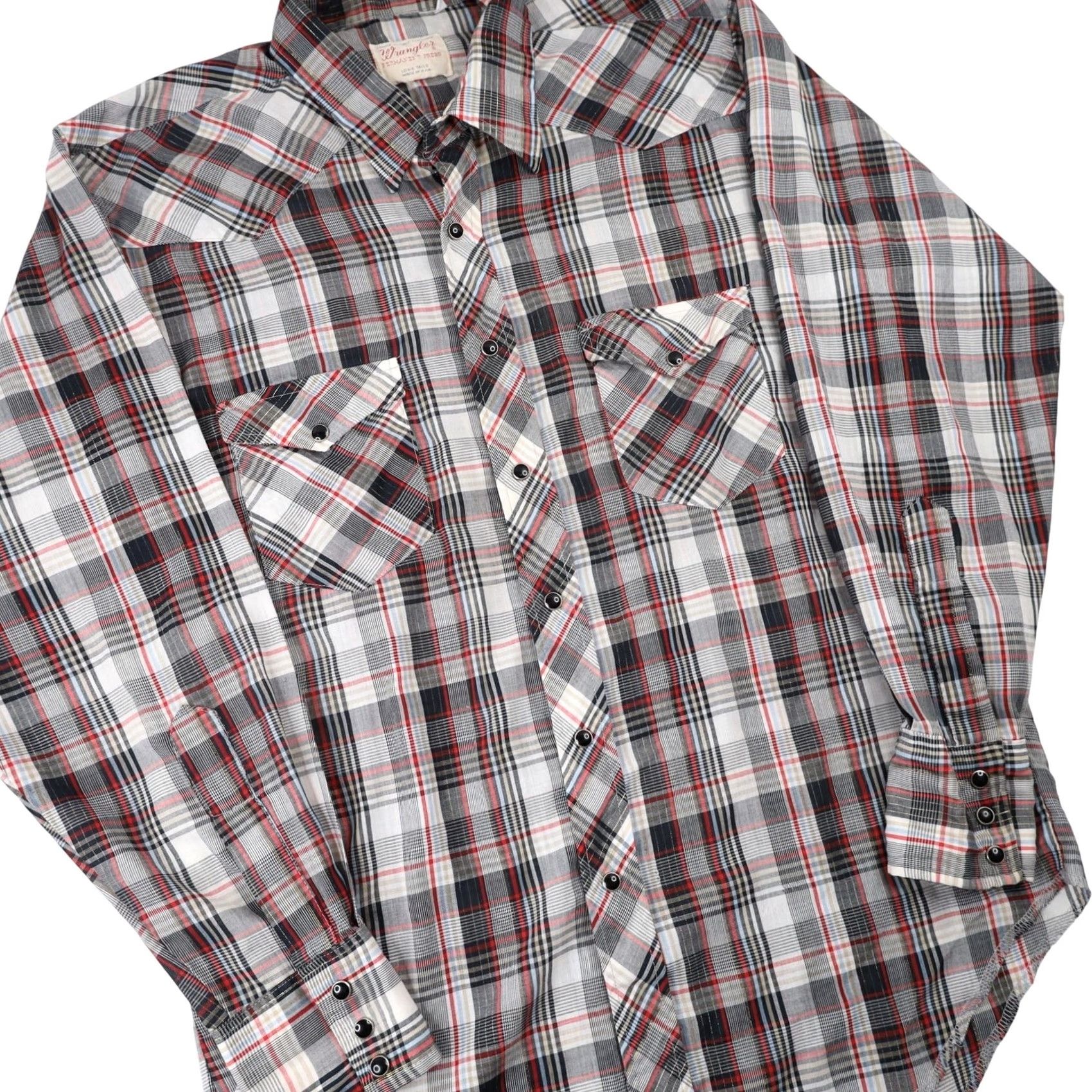 Wrangler VINTAGE Wrangler Western Shirt Mens Large XL? Size US L / EU 52-54 / 3 - 3 Thumbnail