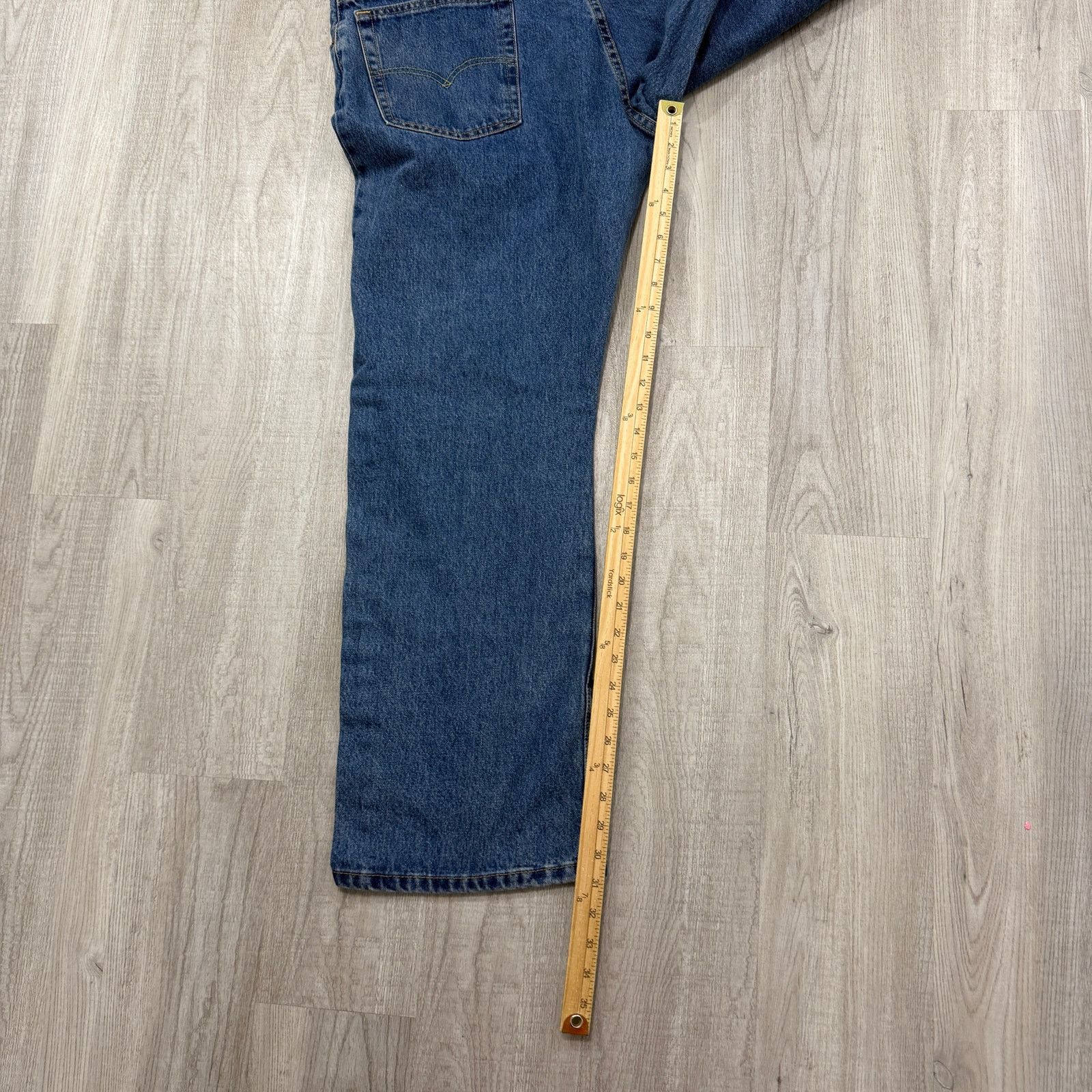Levi's Levis 517 Boot Cut Jeans Men's 40x30 Blue Denim Western Size US 40 / EU 56 - 9 Thumbnail