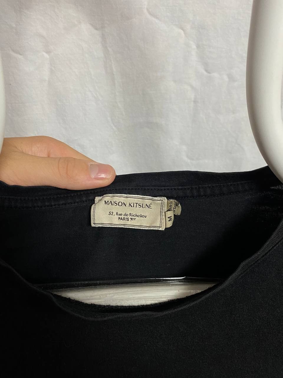 Maison Kitsune 👕 Maison Kitsuné Fox Patch Pocket T-Shirt Size US M / EU 48-50 / 2 - 4 Thumbnail