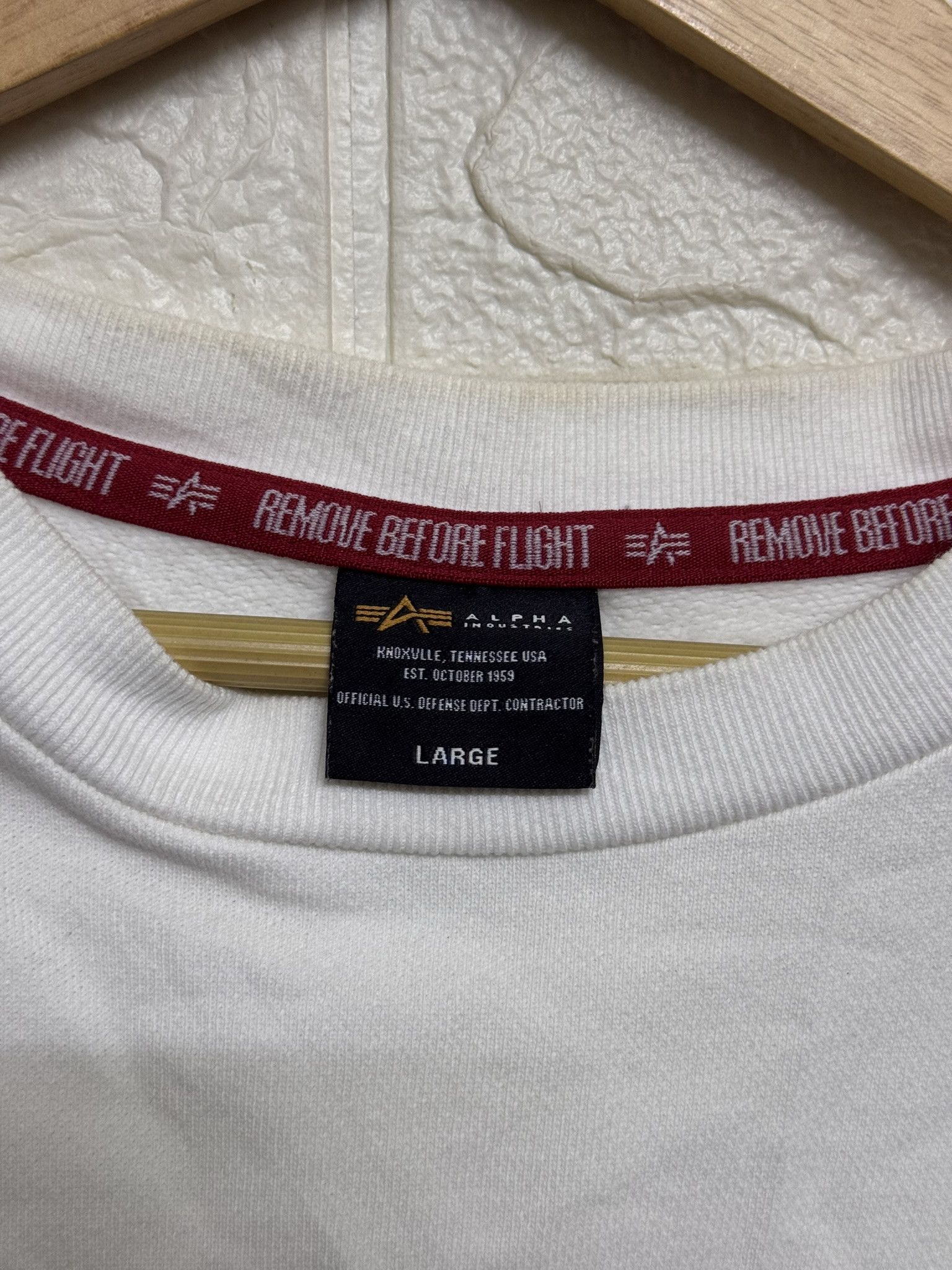 Alpha Industries Alpha Big Camou Logo Sweatshirt Size US L / EU 52-54 / 3 - 4 Thumbnail