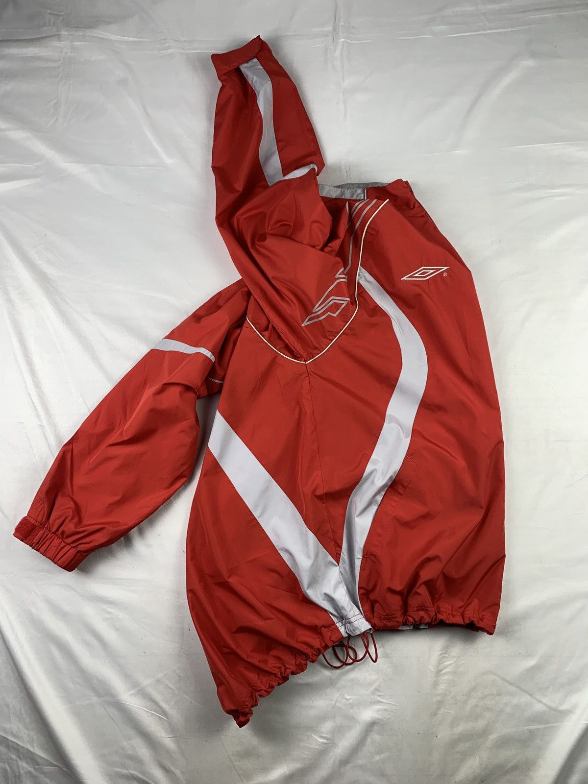Slam Jam × Umbro 2000s Umbro England Red Training Embroidered Logo Jacket Size US XL / EU 56 / 4 - 3 Thumbnail