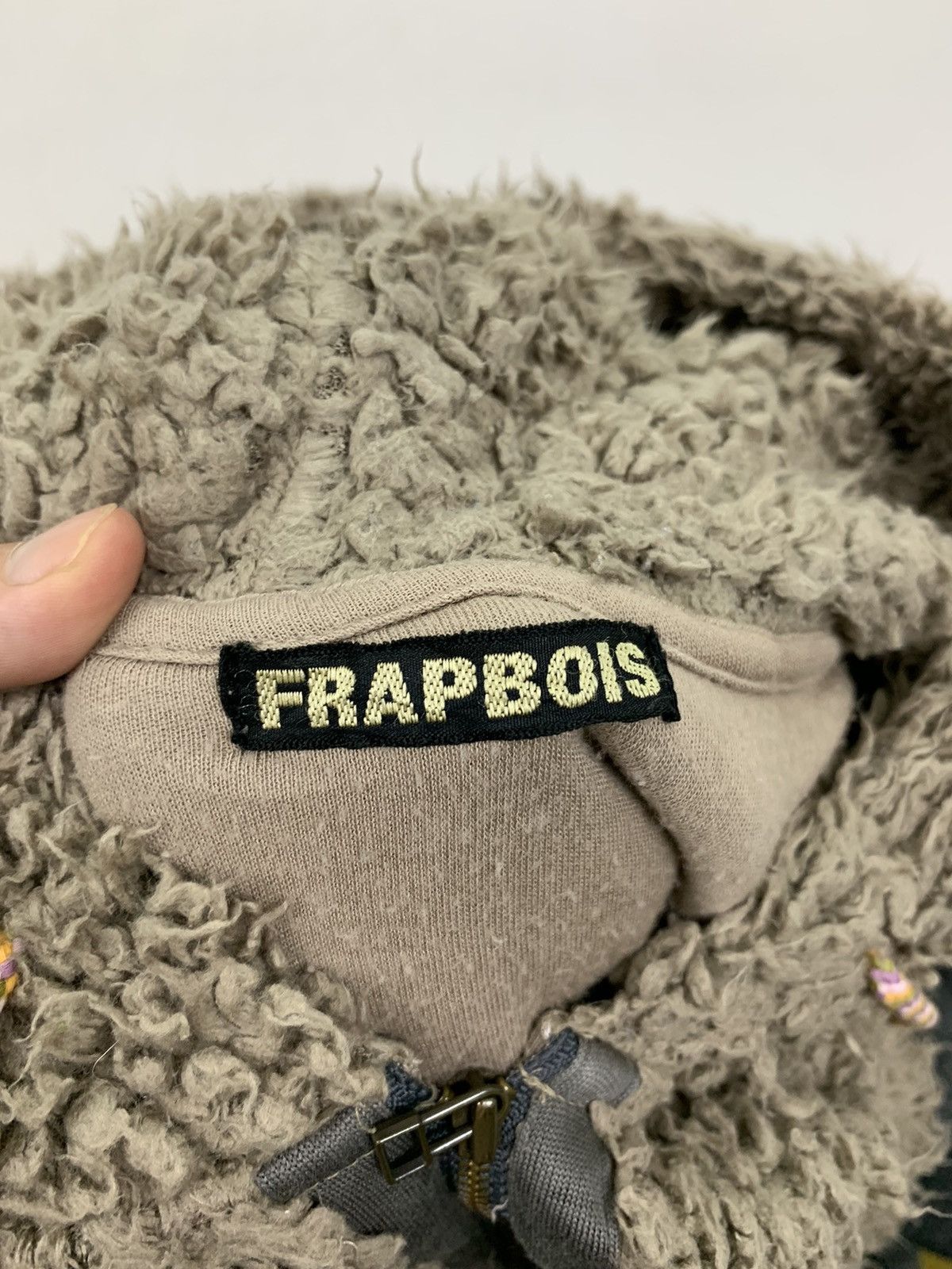 Frapbois × Issey Miyake Dope 🔥 vintage frapbois hoodie with fur Size ONE SIZE - 6 Thumbnail