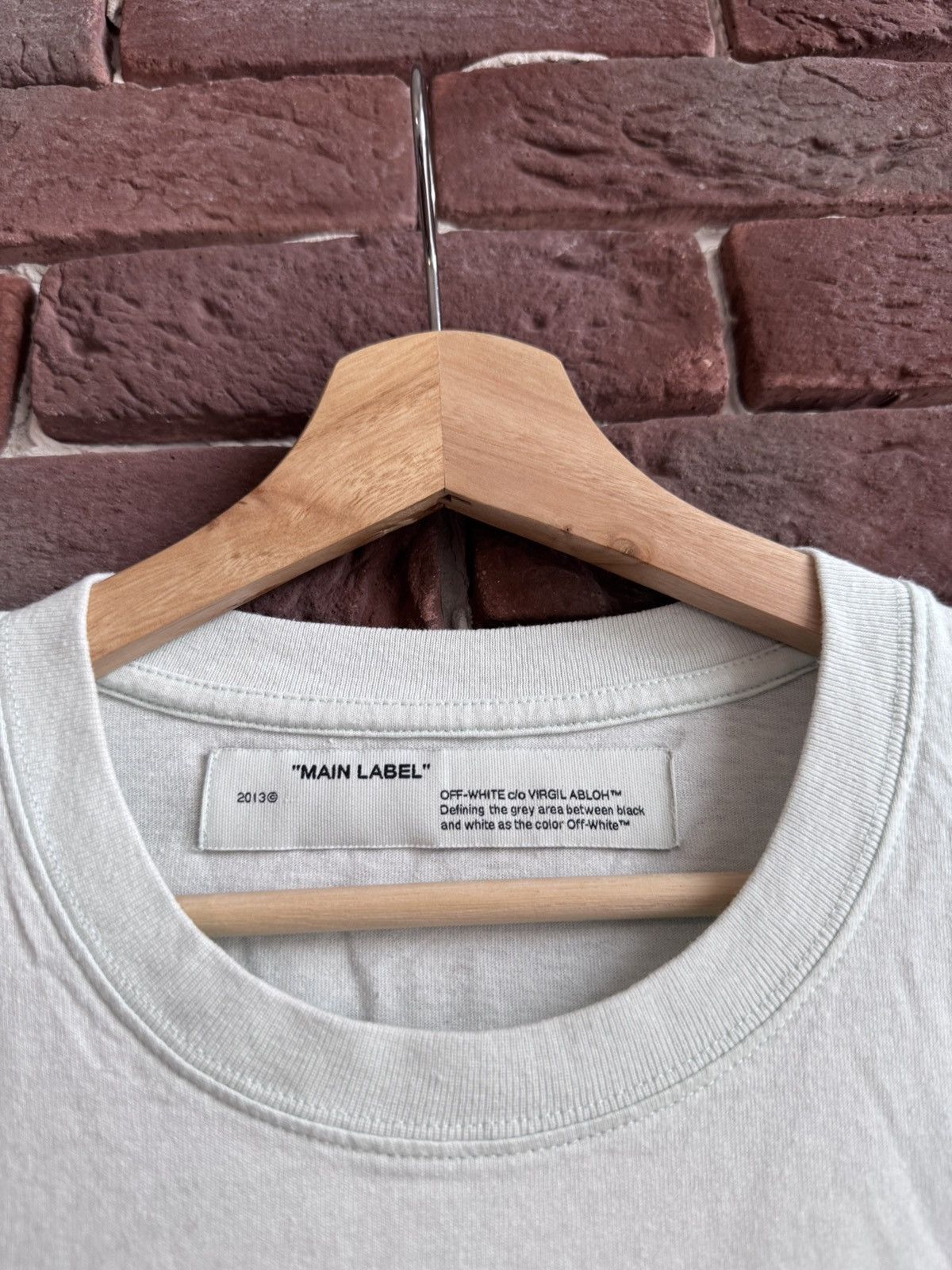 Off-White 2013 Seasonal Off White Tee Rare Streetwear Virgil Abloh Size US S / EU 44-46 / 1 - 3 Thumbnail