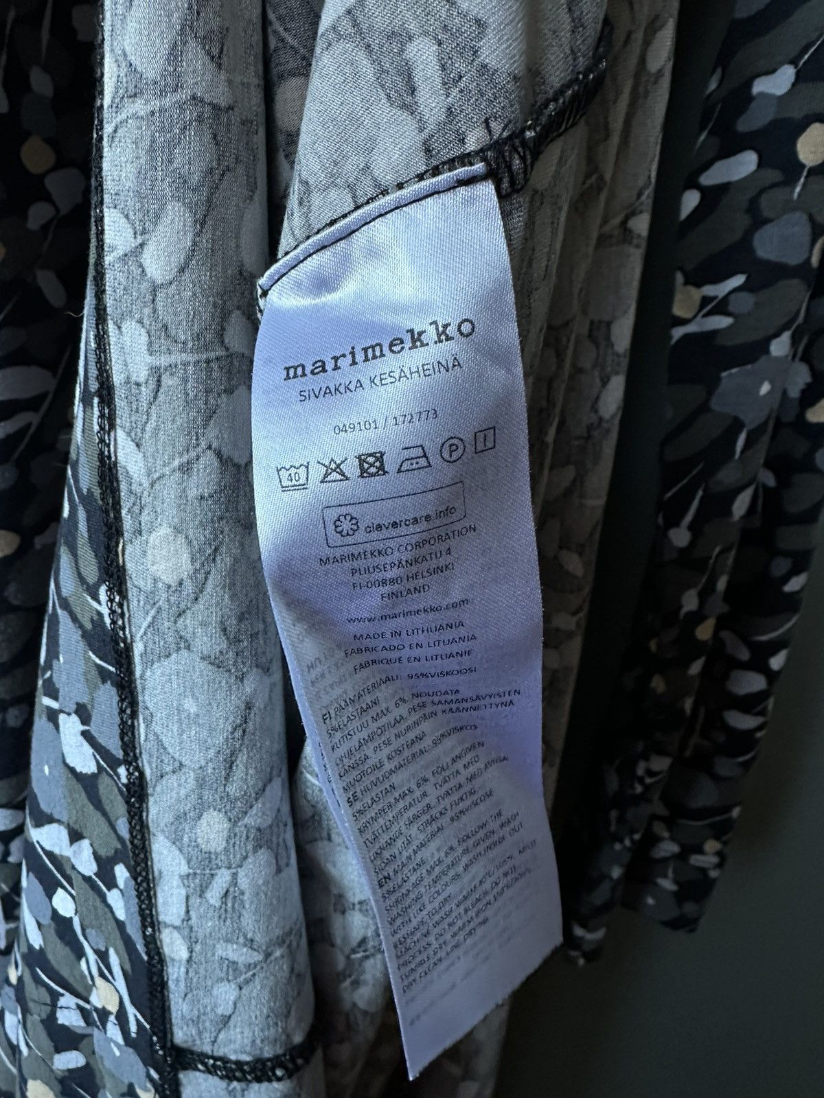 Marimekko Marimekko Sivakka Kesaheina Maxi Dress Size M Size M / US 6-8 / IT 42-44 - 5 Thumbnail