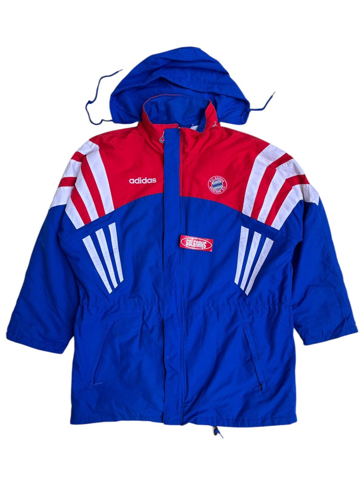 Adidas Vintage Bayern munchen 93/95 padded jacket rare Size US XL / EU 56 / 4 - 1 Thumbnail