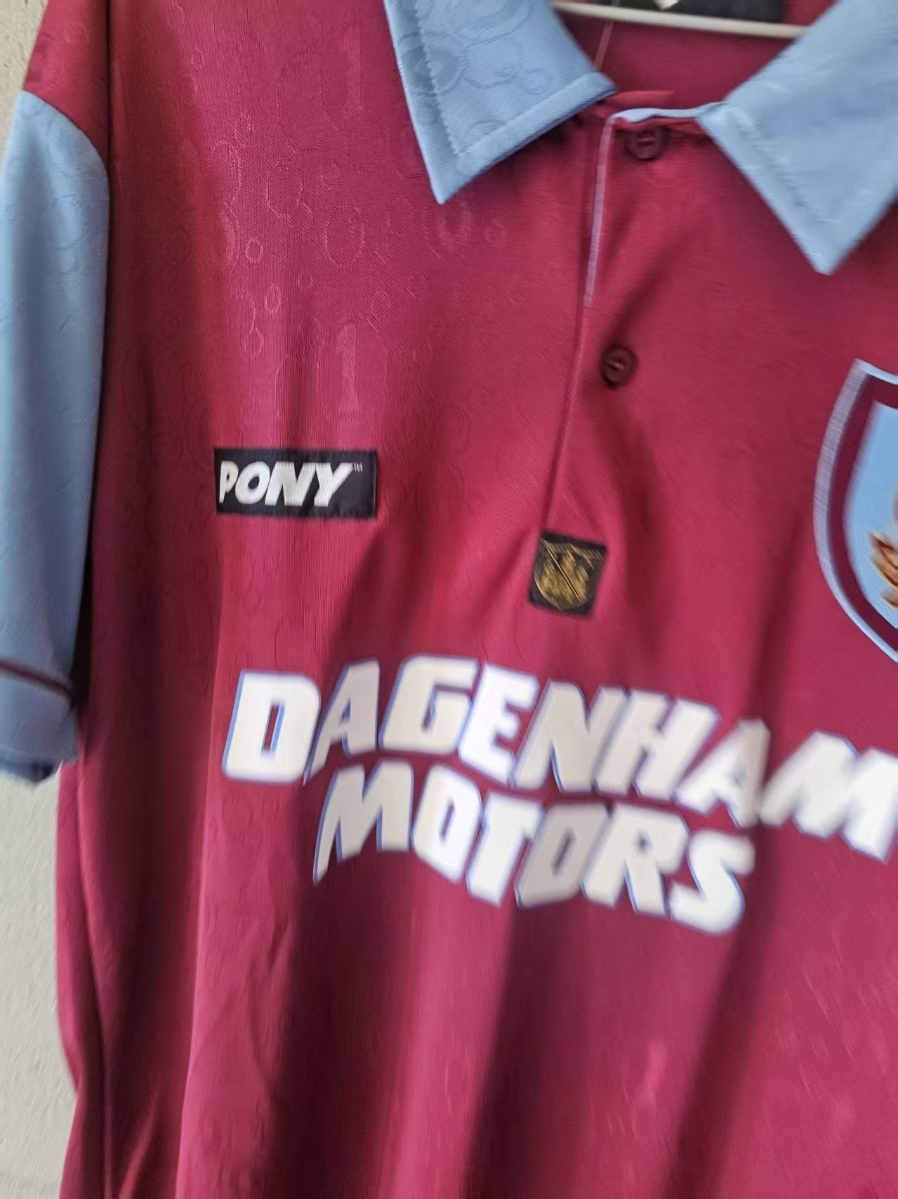 Other Vintage 1995 1997 West Ham United Football Jersey Size US XL / EU 56 / 4 - 4 Thumbnail