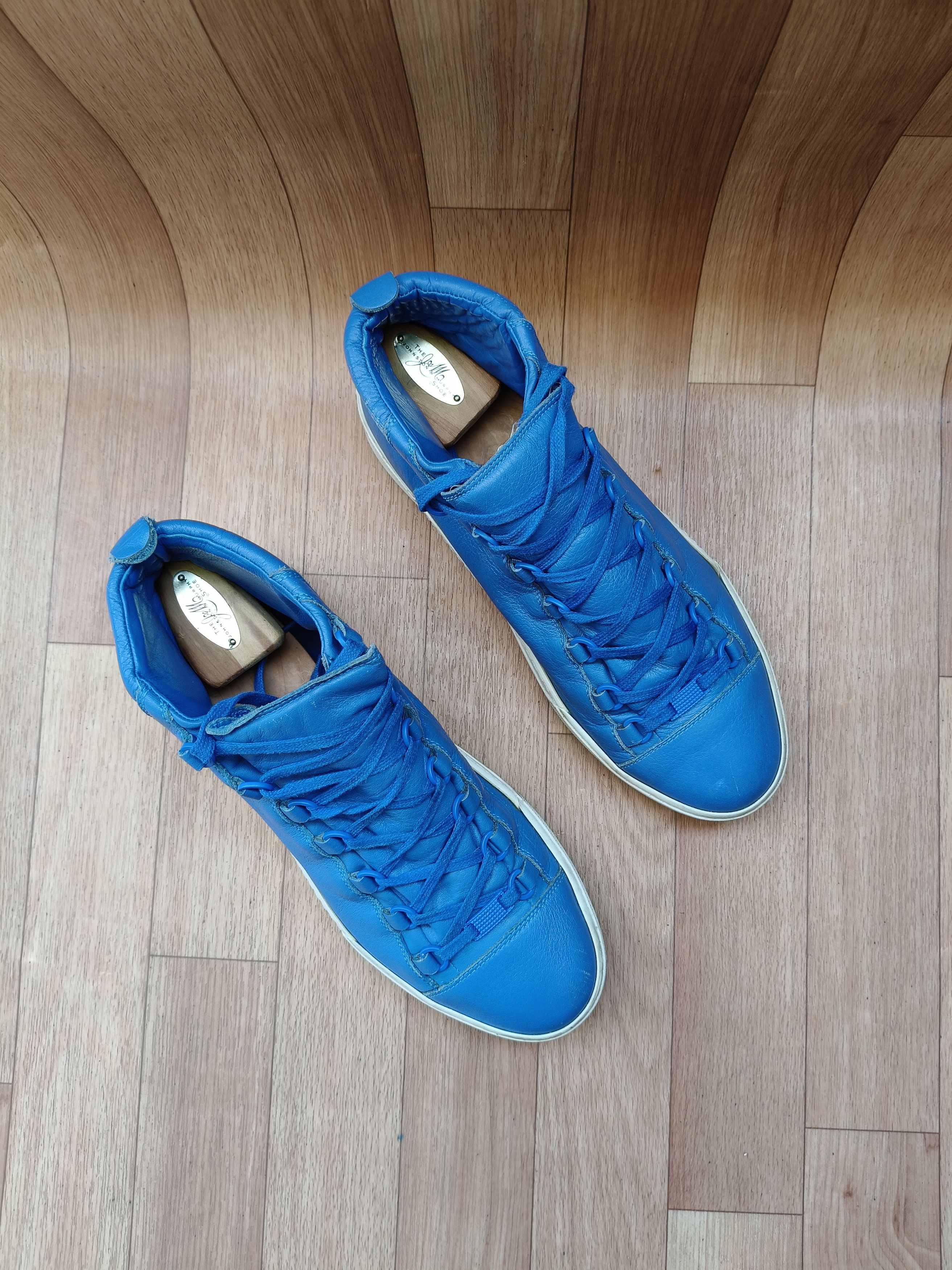Balenciaga 💎 BALENCIAGA ELECTRIC BLUE ARENA Size US 10 / EU 43 - 10 Thumbnail