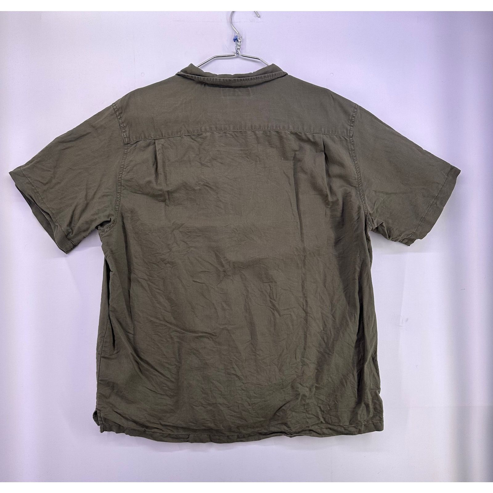 Columbia Columbia Olive Green Button Down Shirt Size XL Size US XL / EU 56 / 4 - 6 Thumbnail