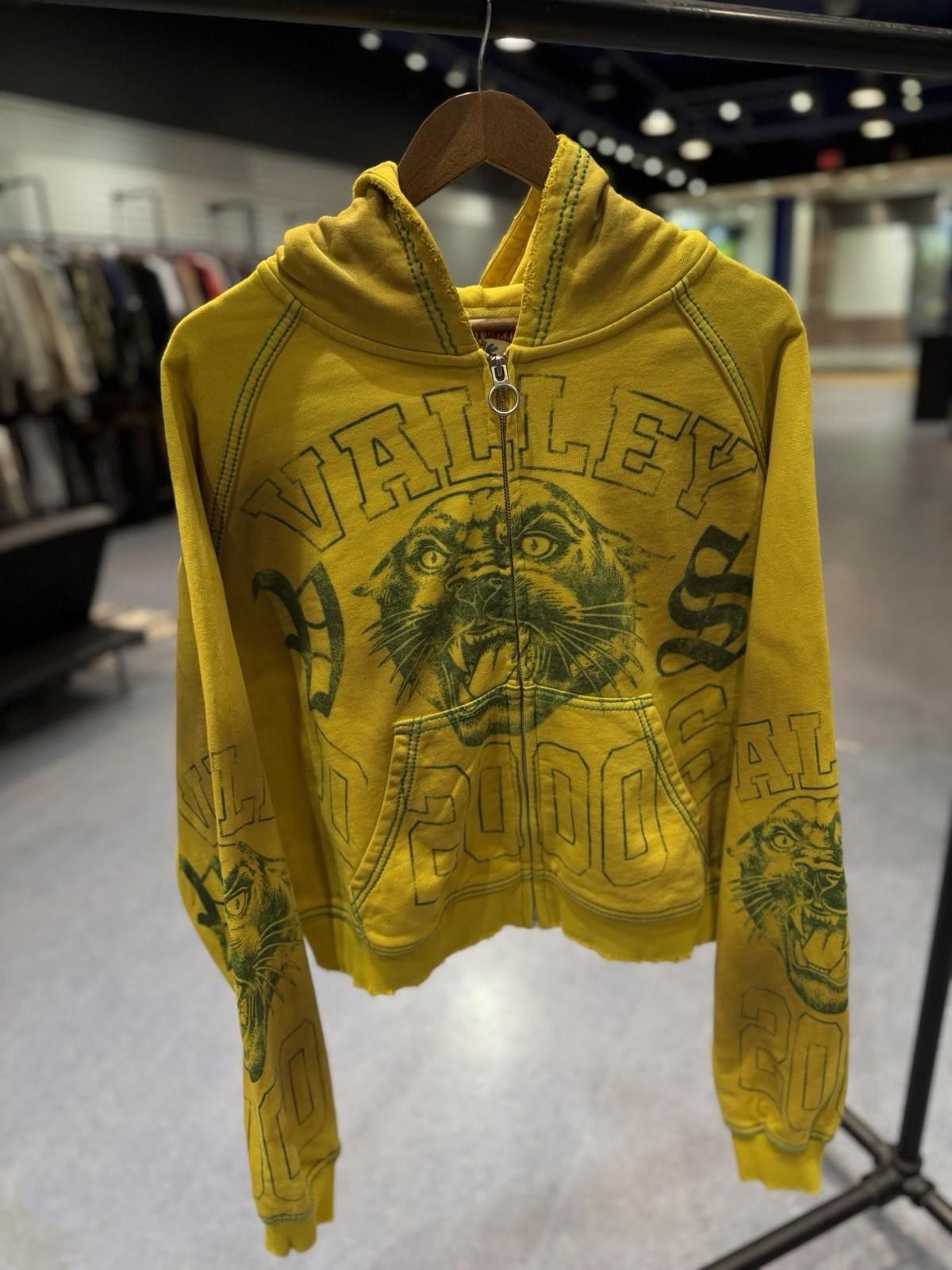 Vale Medium - Vale Zip Up Brazil Hoodie Authentic Valley Yellow Size US M / EU 48-50 / 2 - 4 Thumbnail
