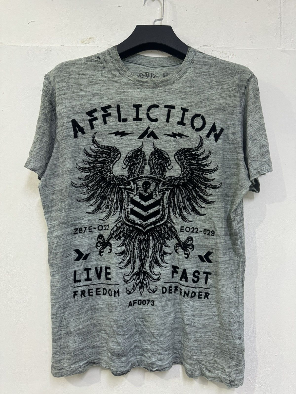 Affliction 💥 AFFLICTION Y2K LIVE & FAST WINGS PRINTED PUNK Size US M / EU 48-50 / 2 - 1 Thumbnail
