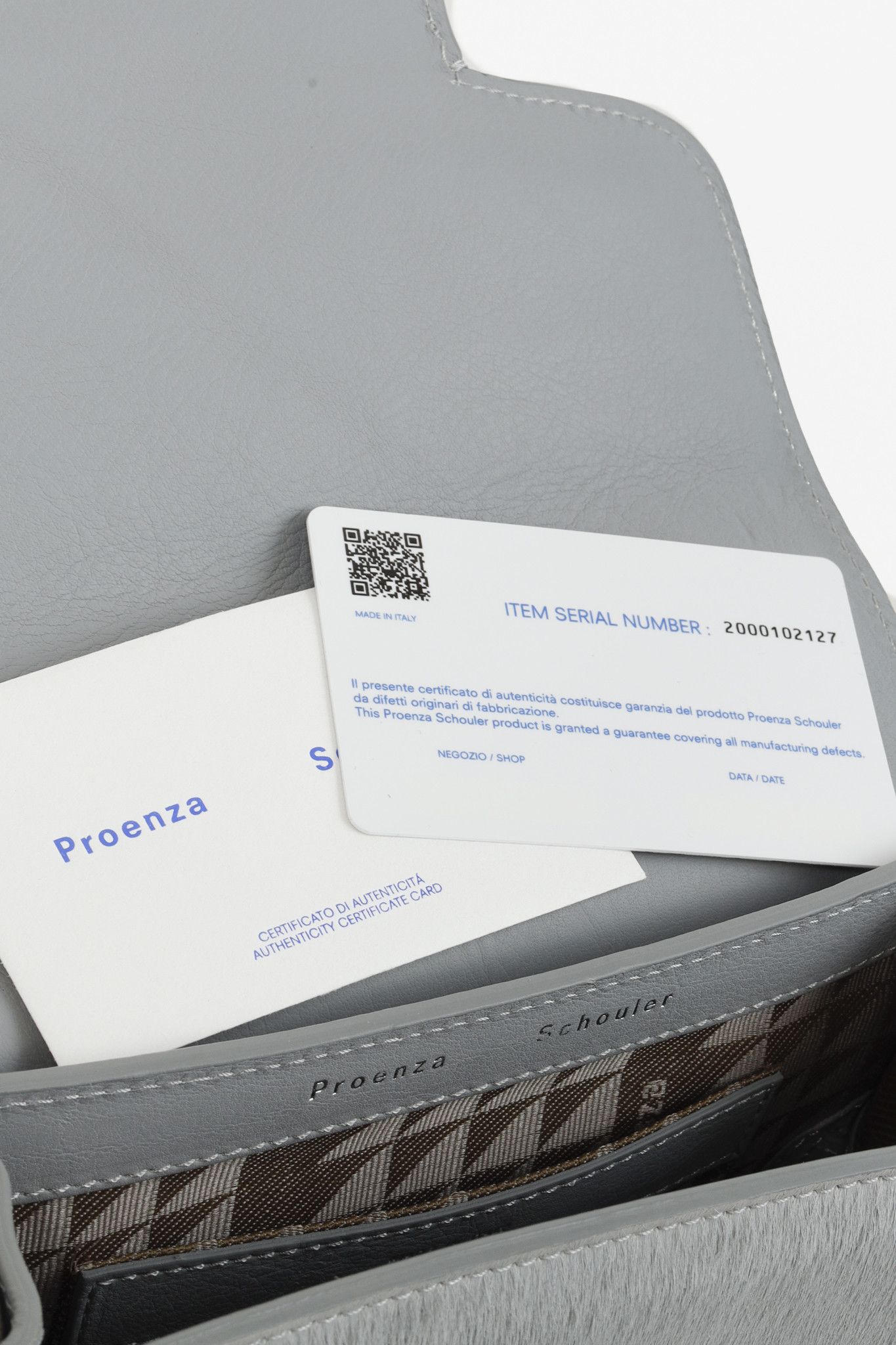 Proenza Schouler Proenza Schouler Icy Pearl Calf Hair PS11 Mini Shoulder Bag Size ONE SIZE - 15 Thumbnail