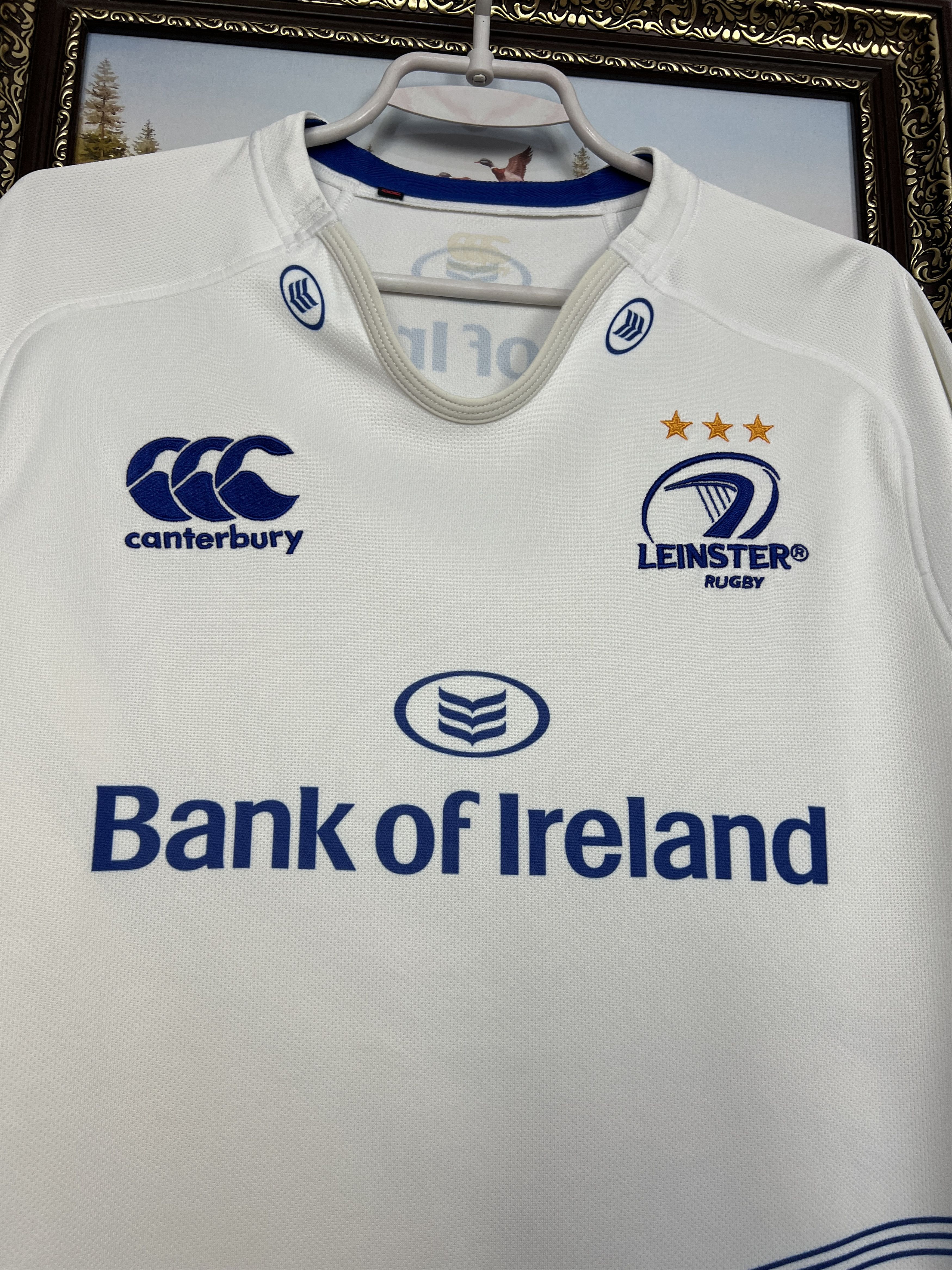 Canterbury of New Zealand Canterbury Leinster Rugby Union Jersey Trikot Rare Shirt Size US XL / EU 56 / 4 - 3 Thumbnail