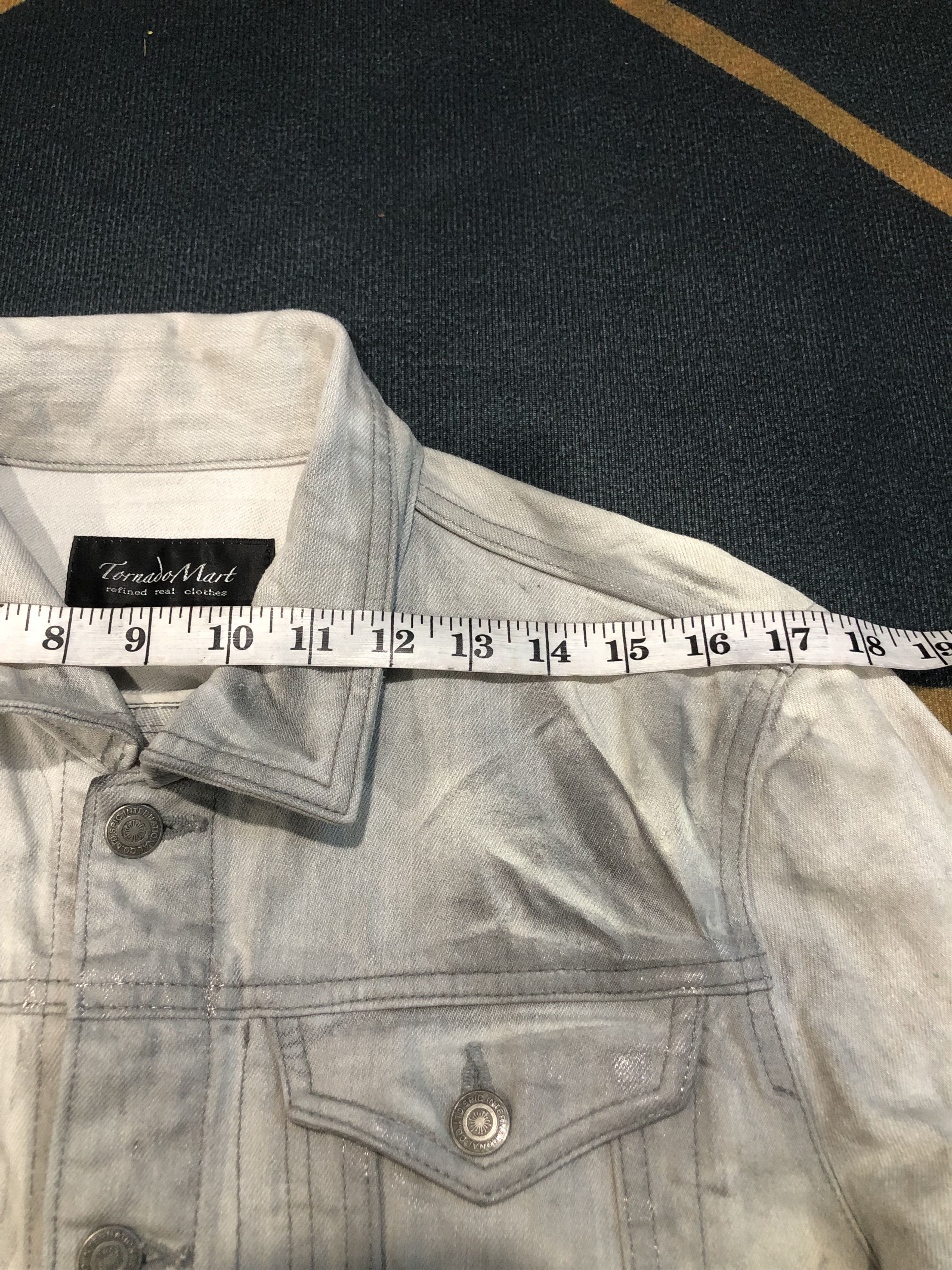 Tornado Mart Tornado Mart Denim Jacket Size US M / EU 48-50 / 2 - 8 Thumbnail