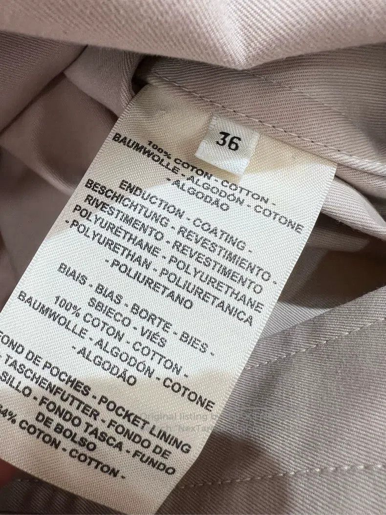 Hermes Hermes Khaki trench coat Size XS / US 0-2 / IT 36-38 - 6 Thumbnail