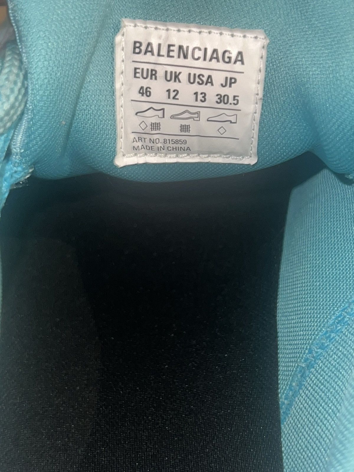 Balenciaga Balenciaga 6XL blue sneakers Size US 13 / EU 46 - 5 Thumbnail