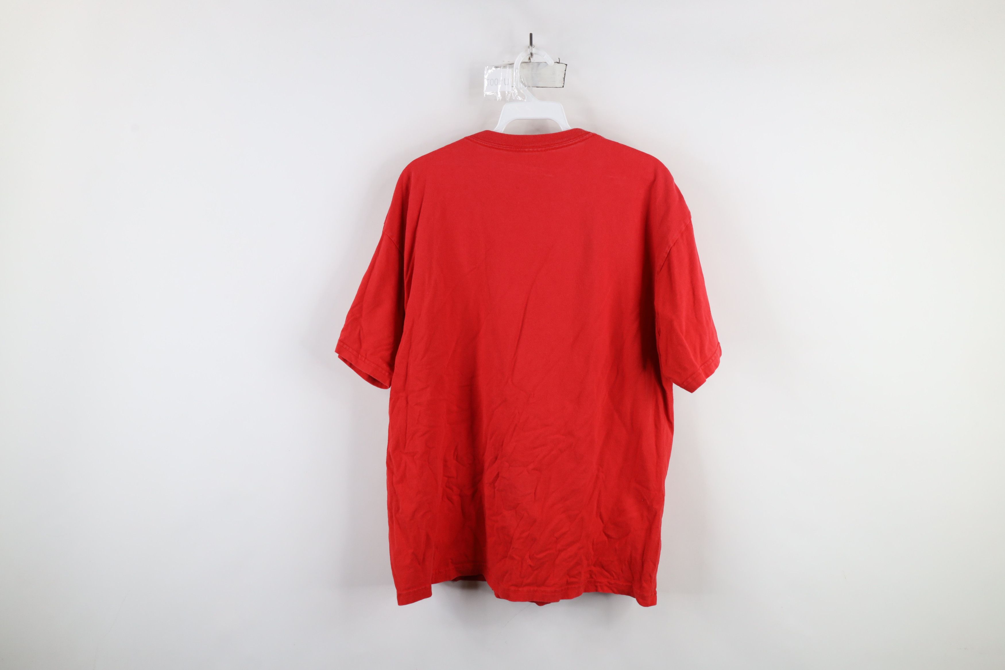 Vintage Vintage 90s Coca Cola Spell Out Short Sleeve T-Shirt Red Size US L / EU 52-54 / 3 - 10 Thumbnail