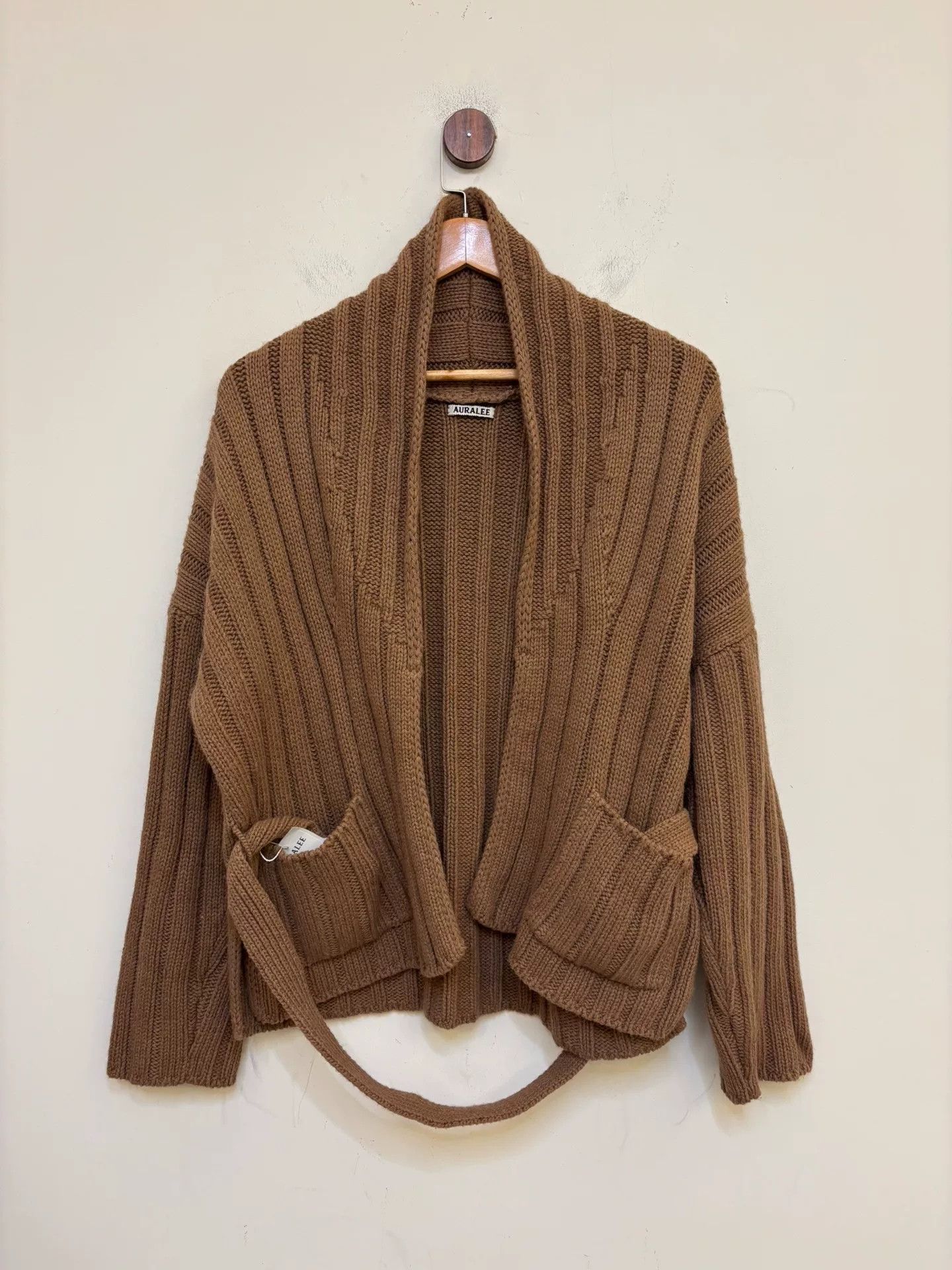 Auralee Auralee Women's Alpaca Cardigan Coat Size S / US 4 / IT 40 - 1 Thumbnail