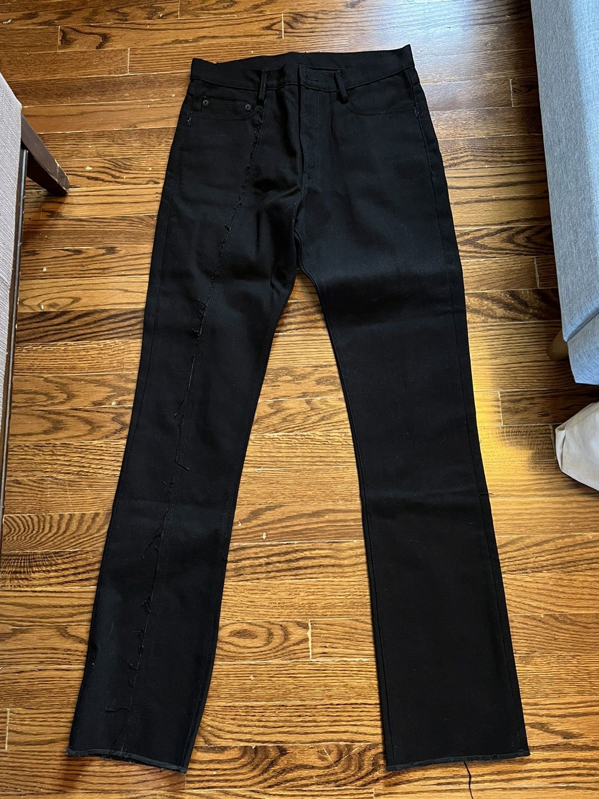 Unsound Rags Unsound Rags Japanese Black Denim Size US 32 / EU 48 - 2 Thumbnail