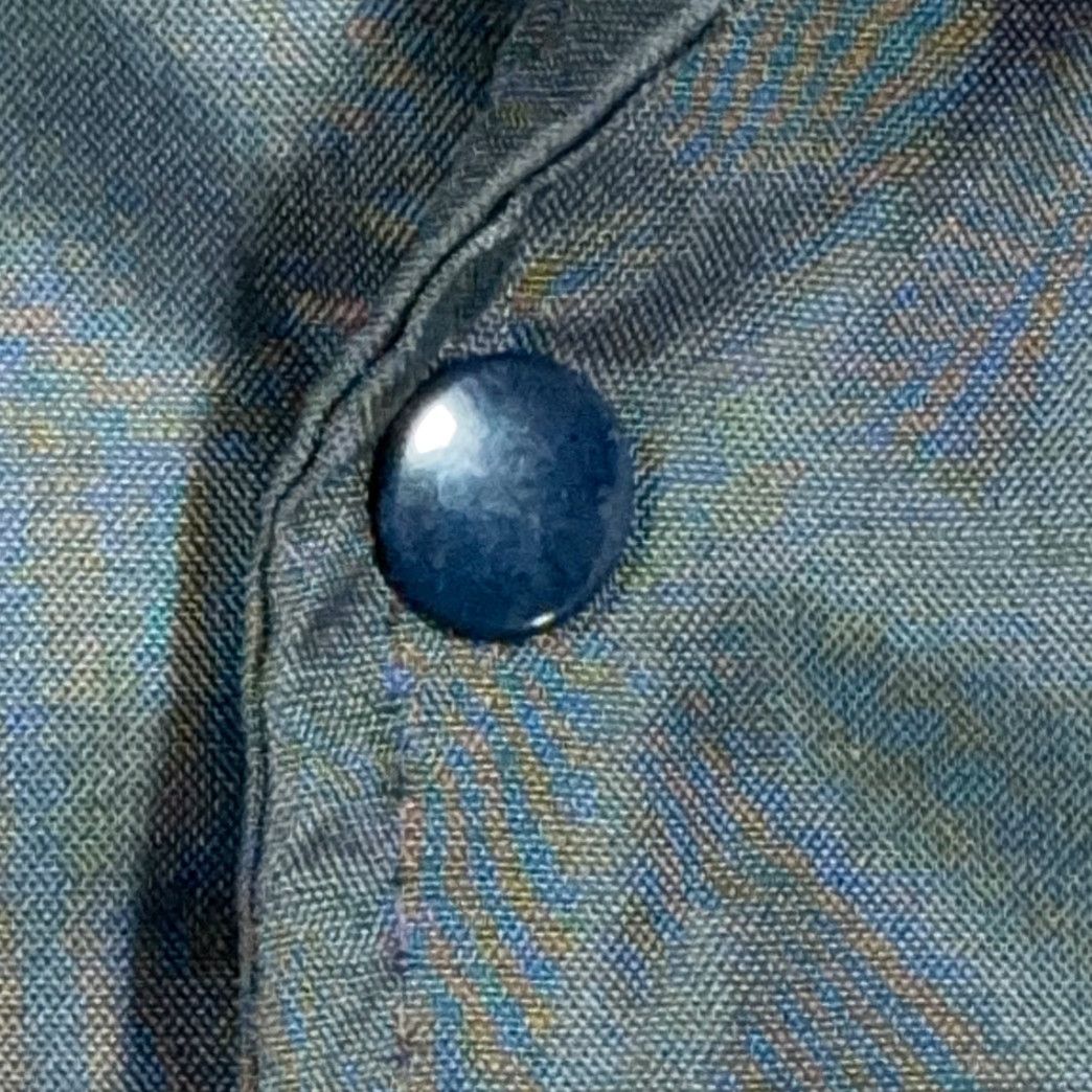 Vintage VINTAGE Duckster Jacket Adult SMALL Blue Satin US Independence Distress 70s Military USA Bomber Size US S / EU 44-46 / 1 - 6 Thumbnail