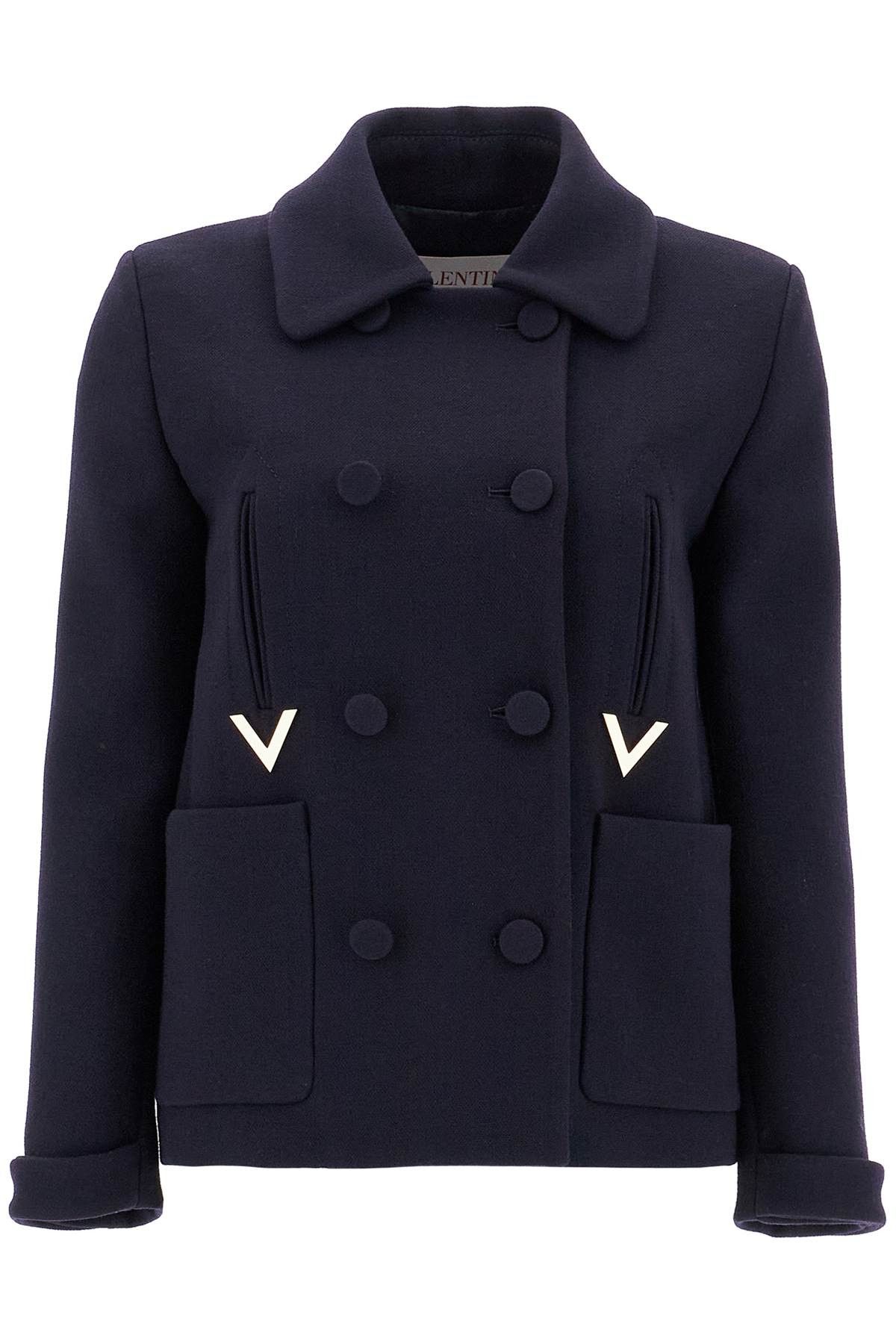 Valentino VALENTINO GARAVANI 'Double Crepe Textured Cab Size S / US 4 / IT 40 - 1 Thumbnail