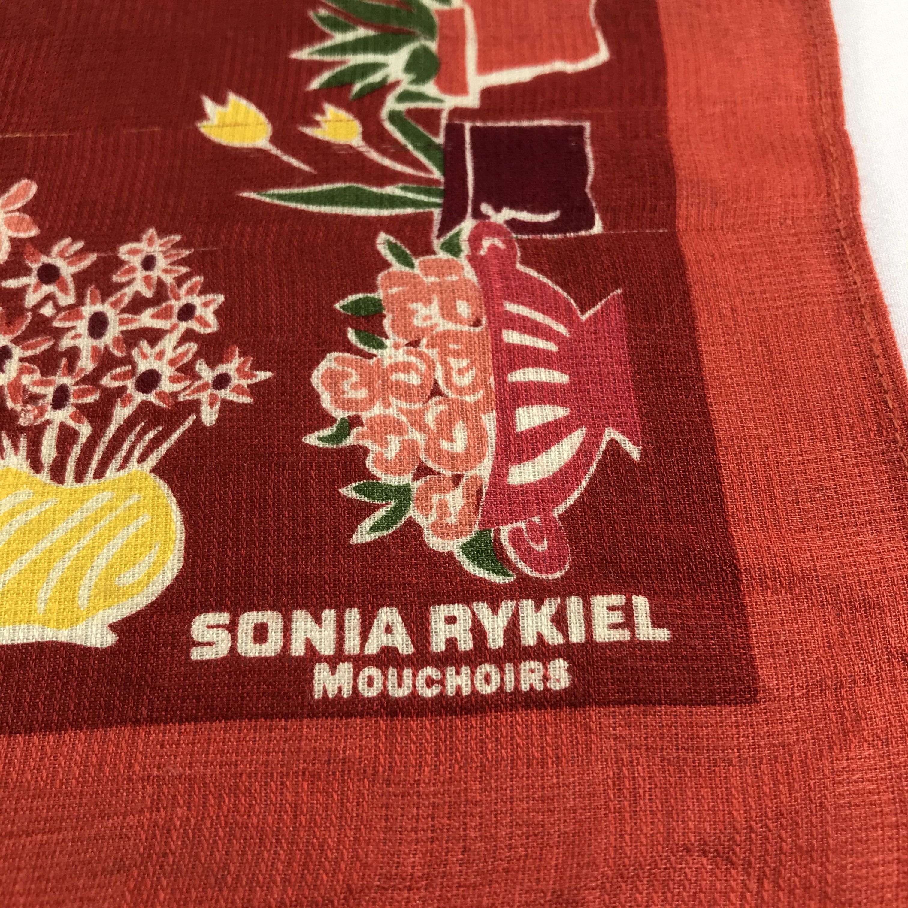 Sonia Rykiel Sonia Rykiel Handkerchief Neckerchief Bandana H1230 Size ONE SIZE - 3 Thumbnail
