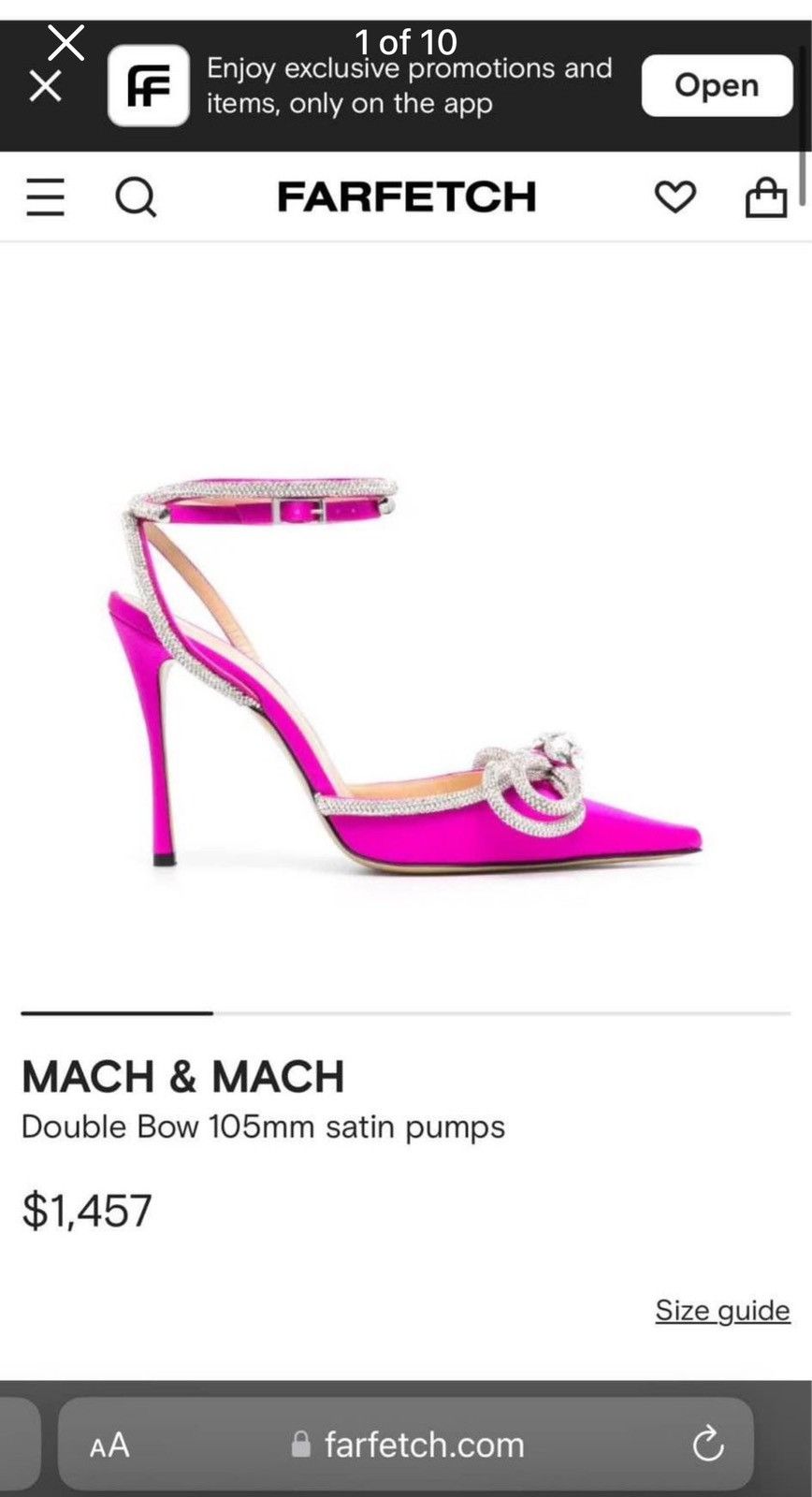 MACH & MACH MACH & MACH Heels Size US 8.5 / IT 38.5 - 2 Thumbnail