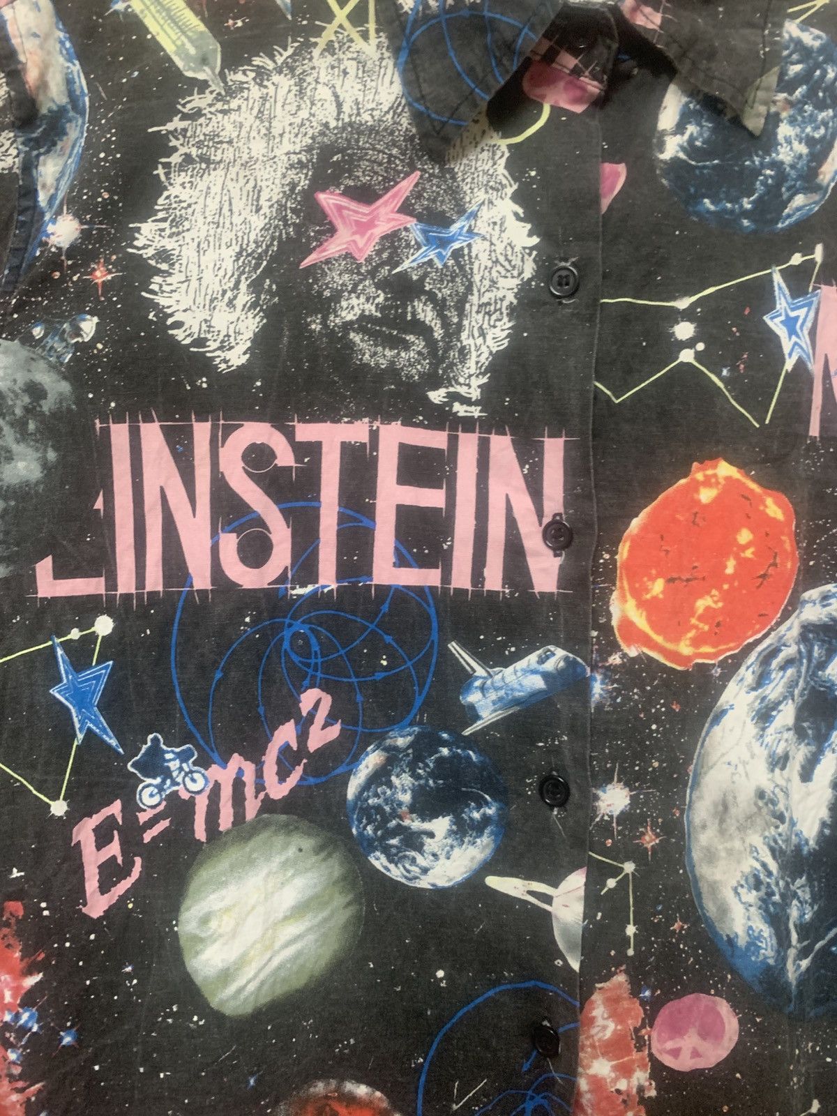 Other vintage albert einstein full print shirt Size US S / EU 44-46 / 1 - 3 Thumbnail