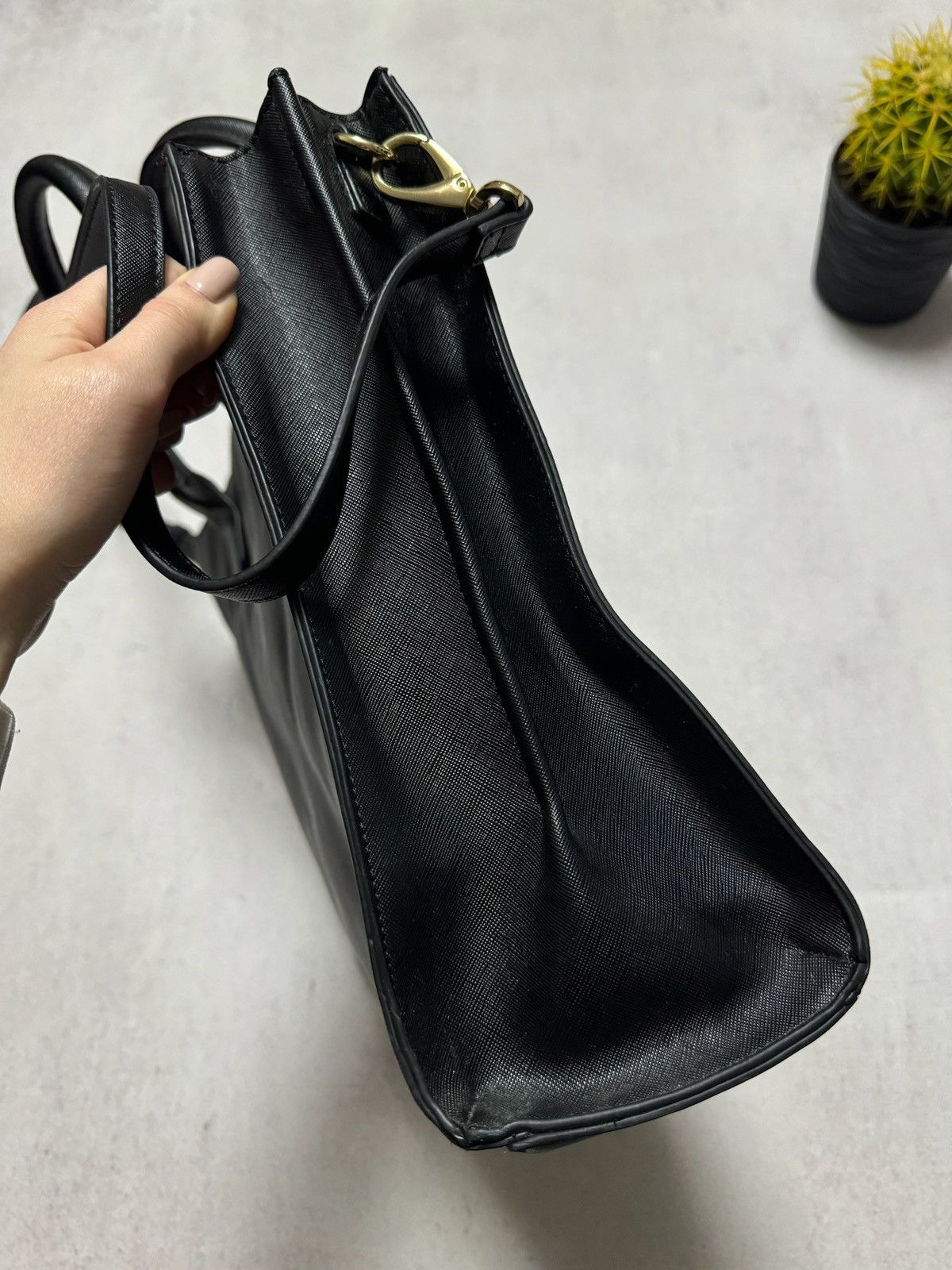 Designer × Mario Valentino Mario Valentino Bag Shoulders Black Women Size ONE SIZE - 6 Thumbnail