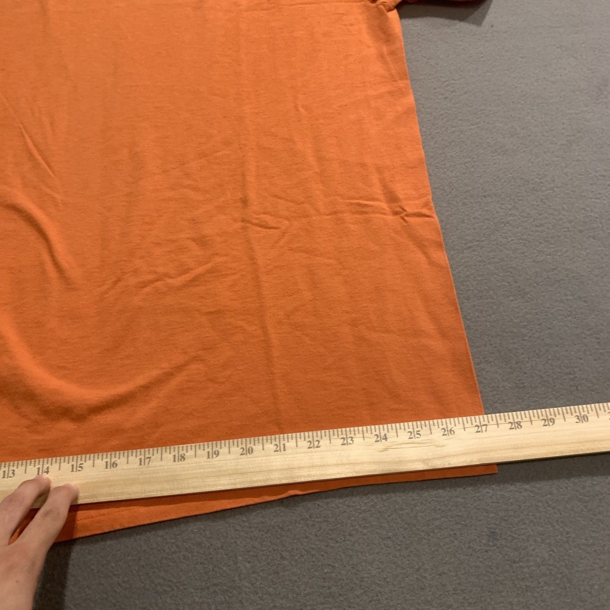 Nike Nike Y2K Short Sleeve Tee Orange XXL Grey Tag 2000s Vintage Size US XXL / EU 58 / 5 - 9 Thumbnail
