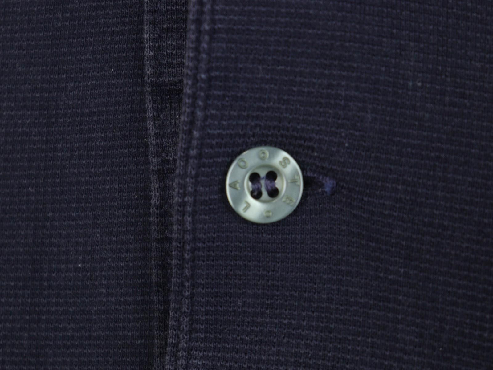 Lacoste Lacoste Navy Cotton Collar Popover Polo Shirt Size S/L Size US M / EU 48-50 / 2 - 7 Thumbnail