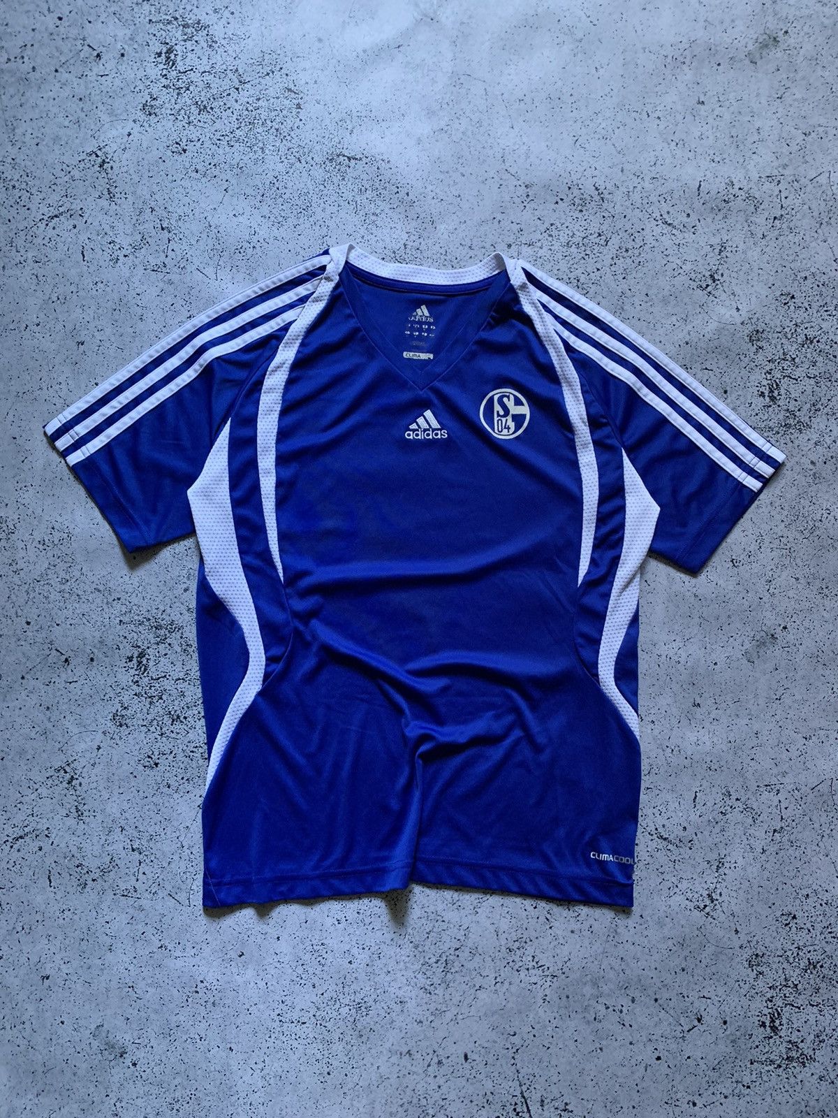Adidas Vintage Adidas Schalke Soccer Jersey Y2K Football Tee USA Size US S / EU 44-46 / 1 - 1 Thumbnail