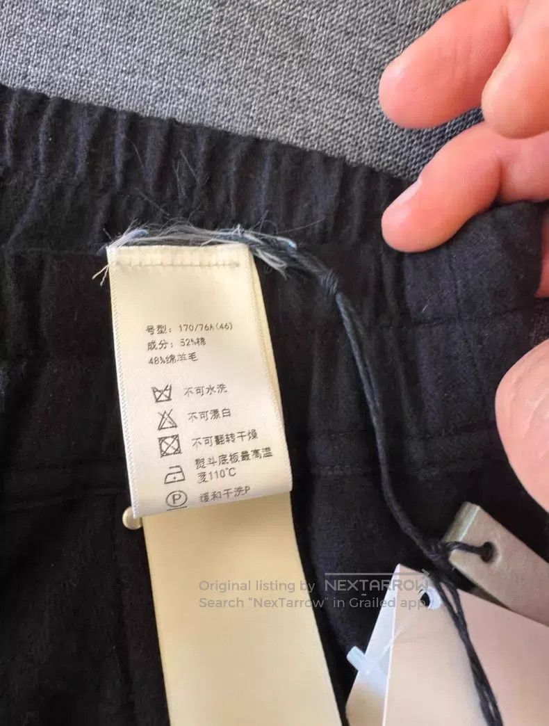 Rick Owens RICK OWENS Mainline Wool Trousers Size US 30 / EU 46 - 7 Thumbnail