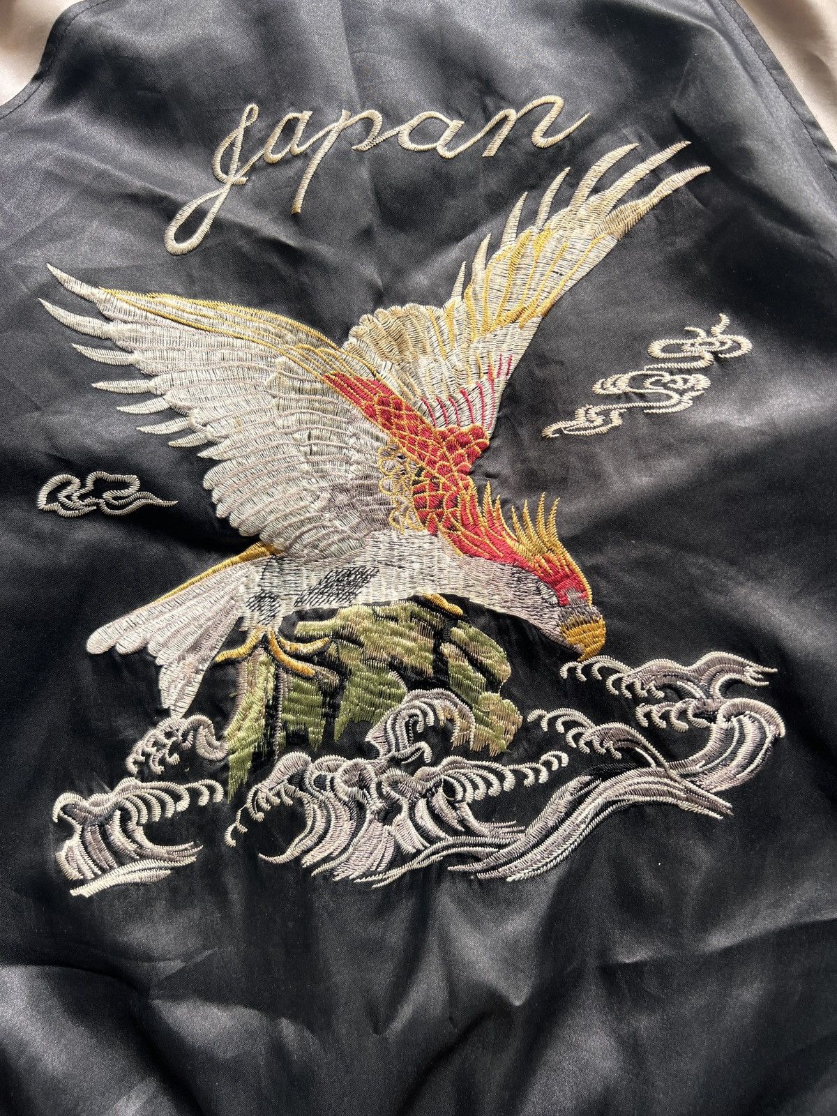 Addict Clothes Japan Sukajan Japan Satin Jacket Size US XL / EU 56 / 4 - 8 Thumbnail