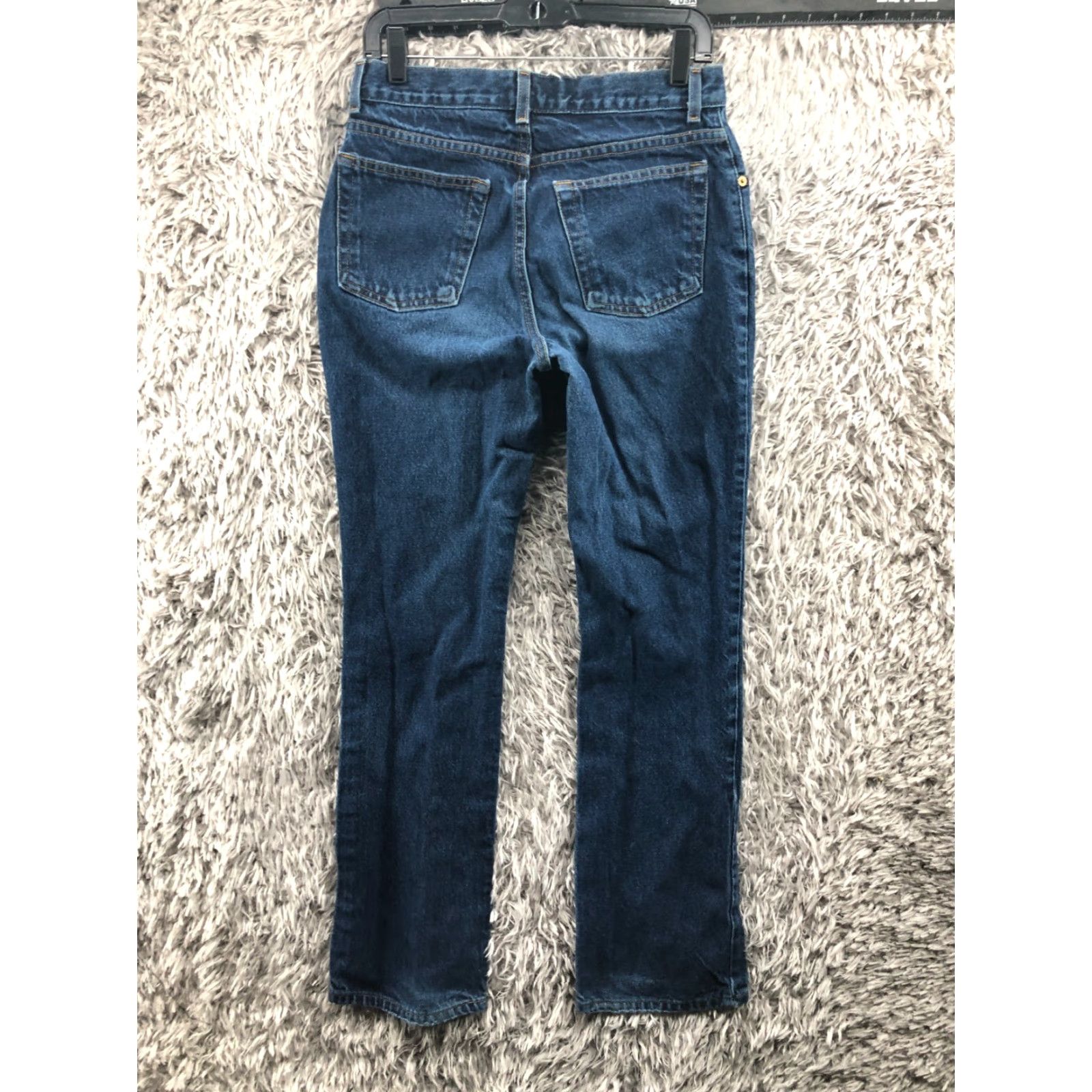 Old Navy Old Navy Jeans Bootcut Womens Regular Size 8 Medium Wash Blue Denim 5-Pocket 31 In Inseam Cotton Zip Button Belt Loops Size 30" / US 8 / IT 44 - 5 Thumbnail