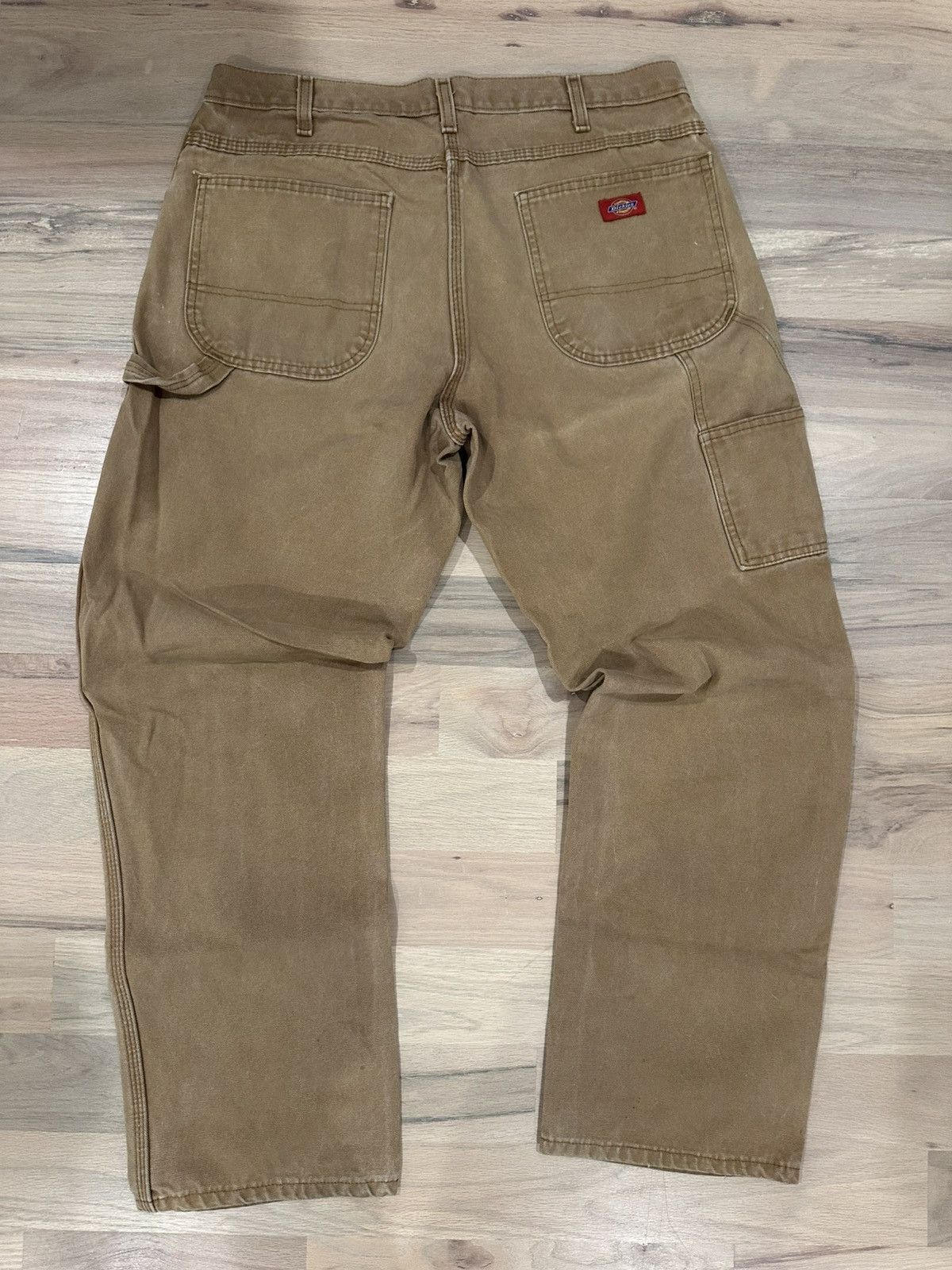 Dickies Vintage Dickies Tan Carpenter Construction Pants 34x30 Size US 34 / EU 50 - 9 Thumbnail