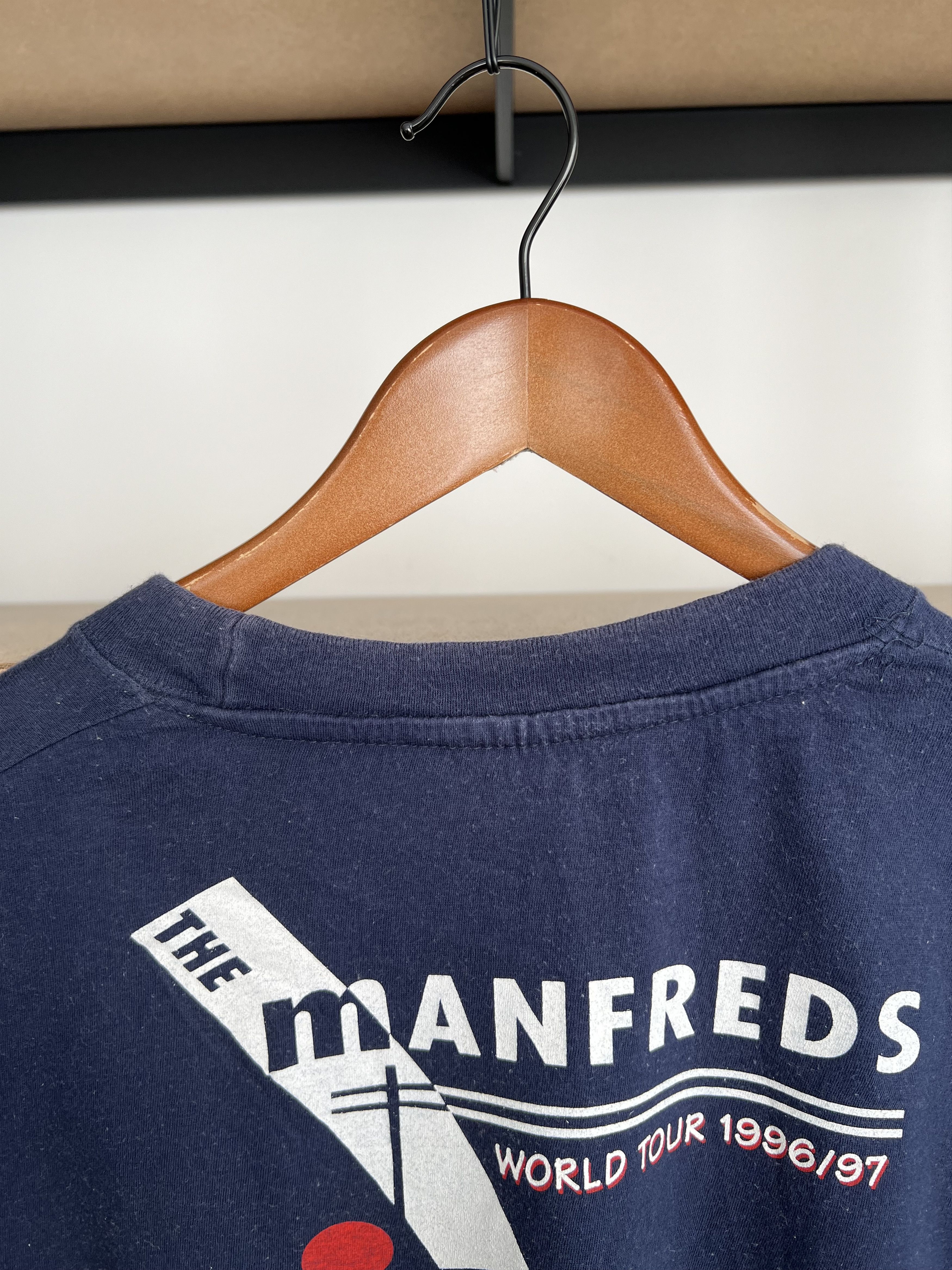 Band Tees Vintage 90s The Manfreds World Tour 1996/1997 Pop Band Tee Size US XL / EU 56 / 4 - 20 Thumbnail