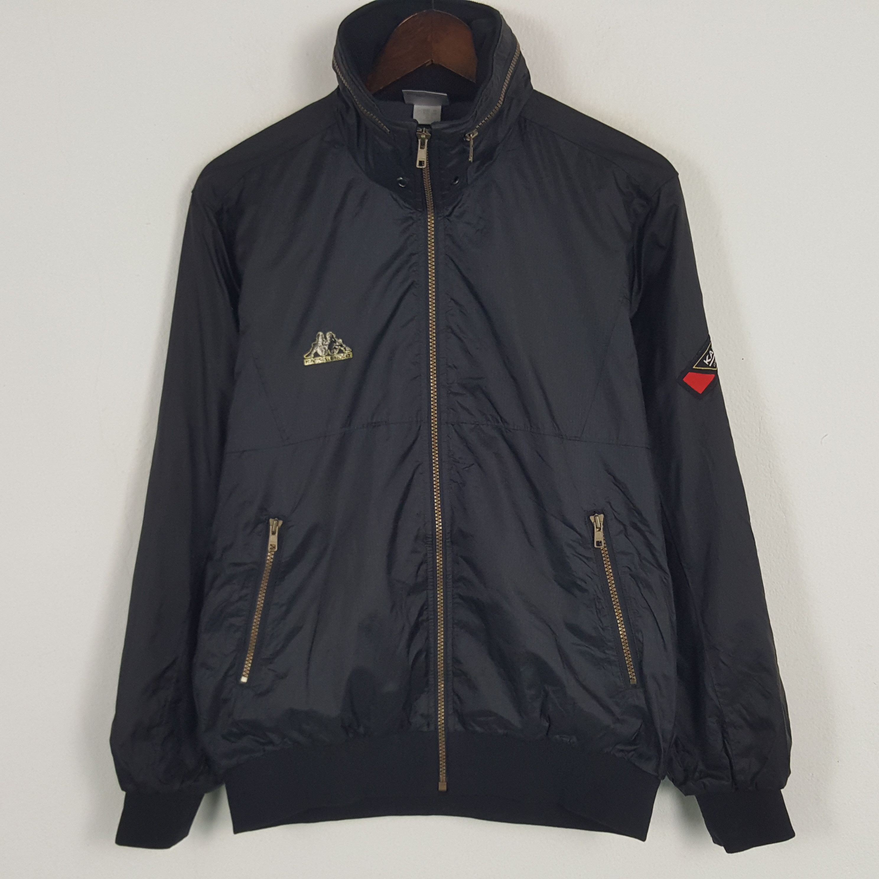 Kappa × Vintage Vintage Kappa Sport Zipper Windbreaker Jacket Size US L / EU 52-54 / 3 - 1 Thumbnail