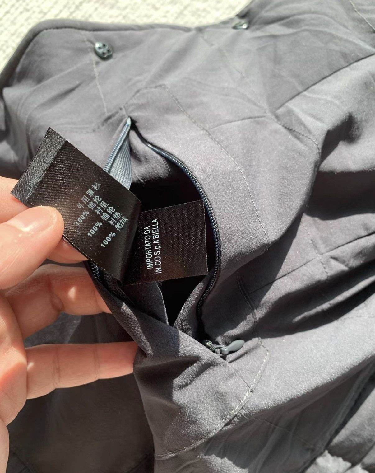 Z Zegna Z ZEGNA Grey Down Blazer Size US M / EU 48-50 / 2 - 4 Thumbnail