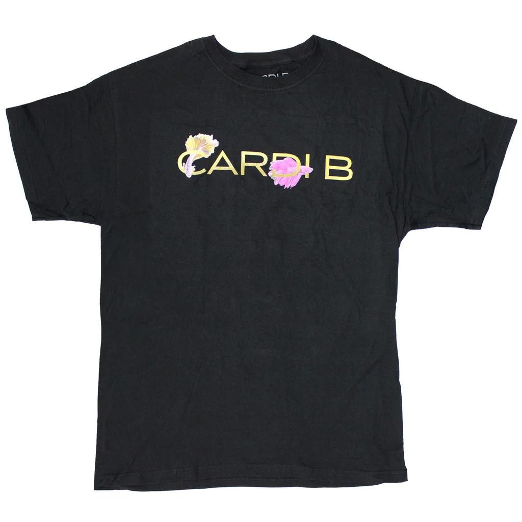 Designer Cardi B Official Tee - Fish CardiB T-shirt - M Size US M / EU 48-50 / 2 - 1 Thumbnail