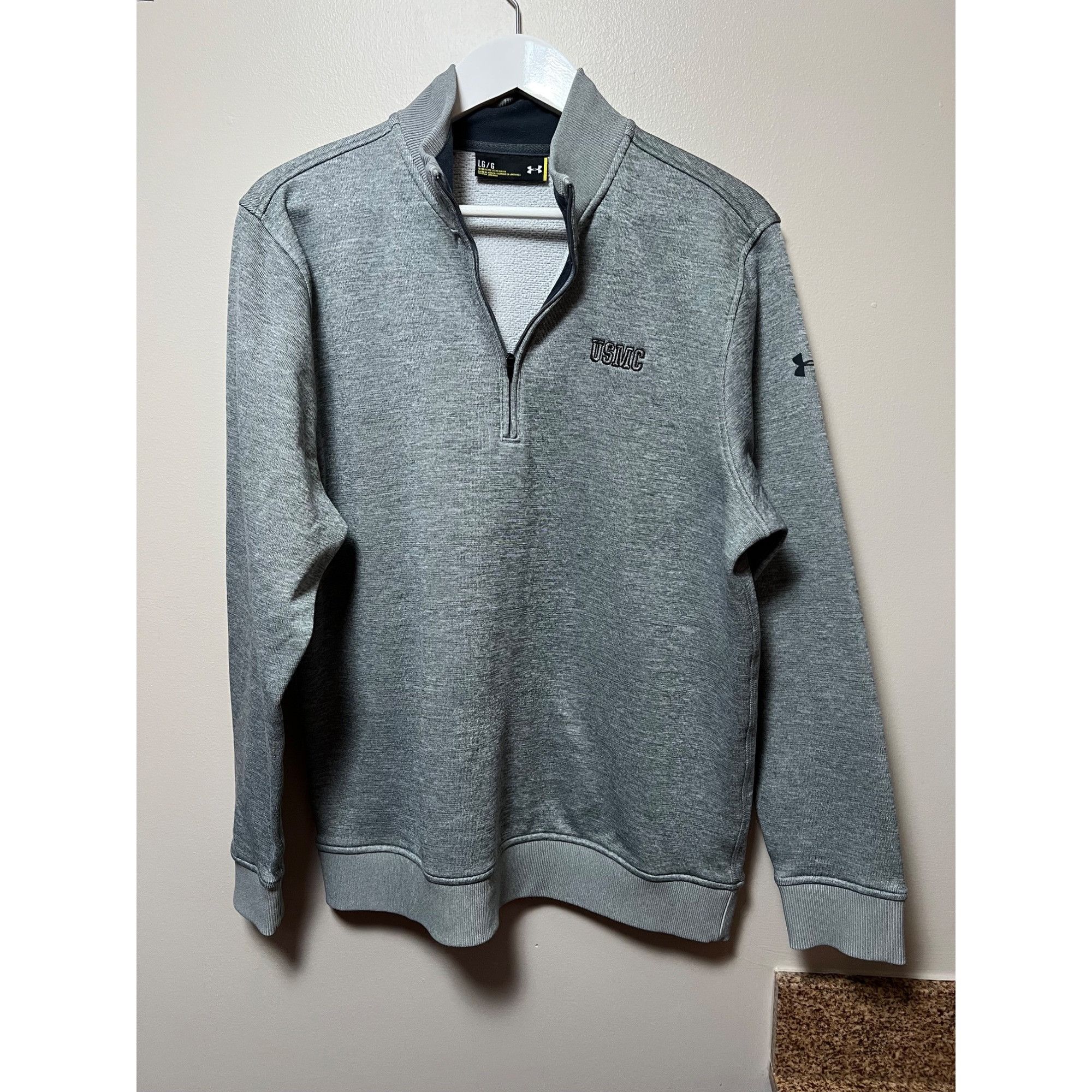 Under Armour Under Armour USMC Marine Corps Pullover - Size L Size US L / EU 52-54 / 3 - 1 Thumbnail